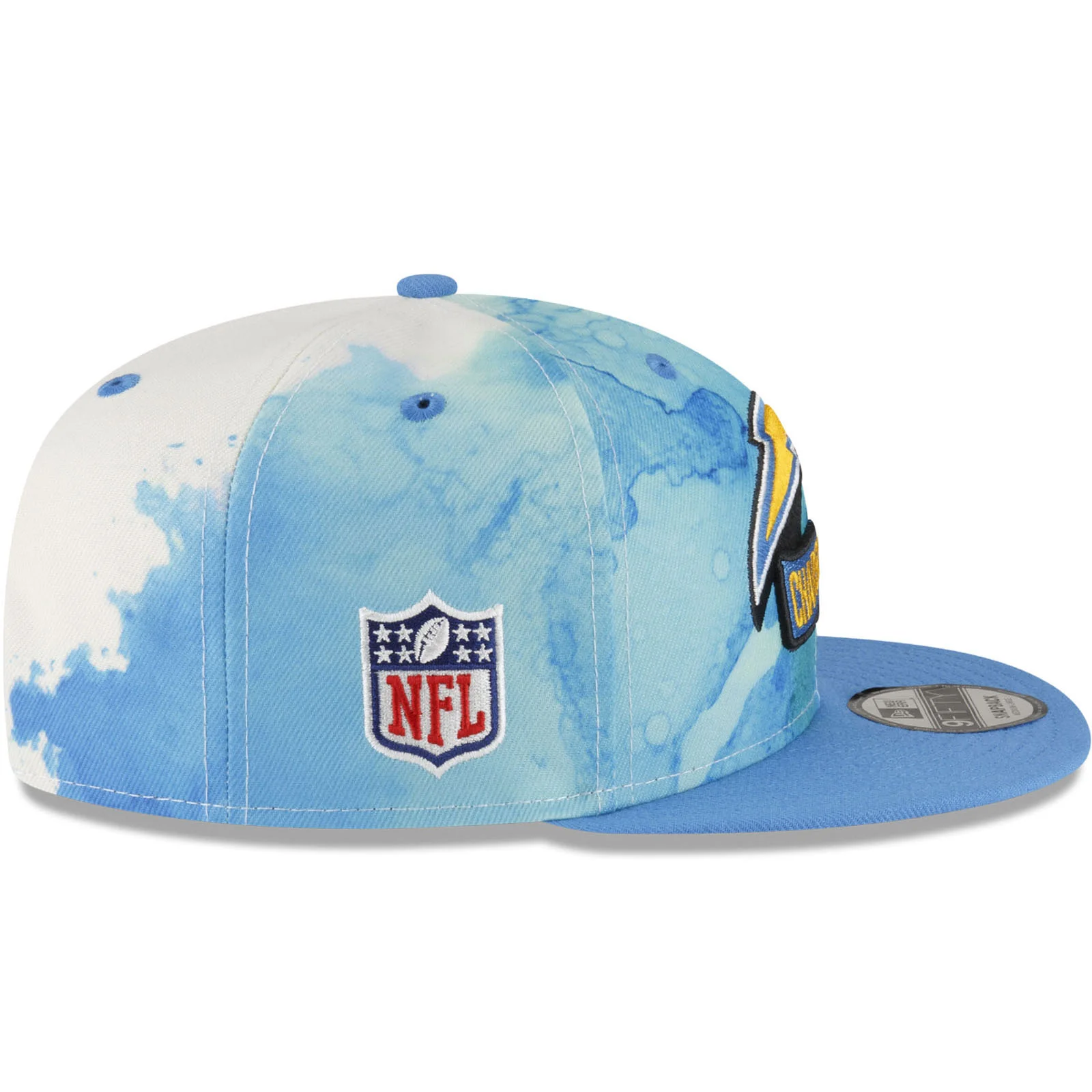 New Era Los Angeles Chargers NFL 2022 Sideline Ink 9FIFTY Baseball Cap - Blue - Image 6
