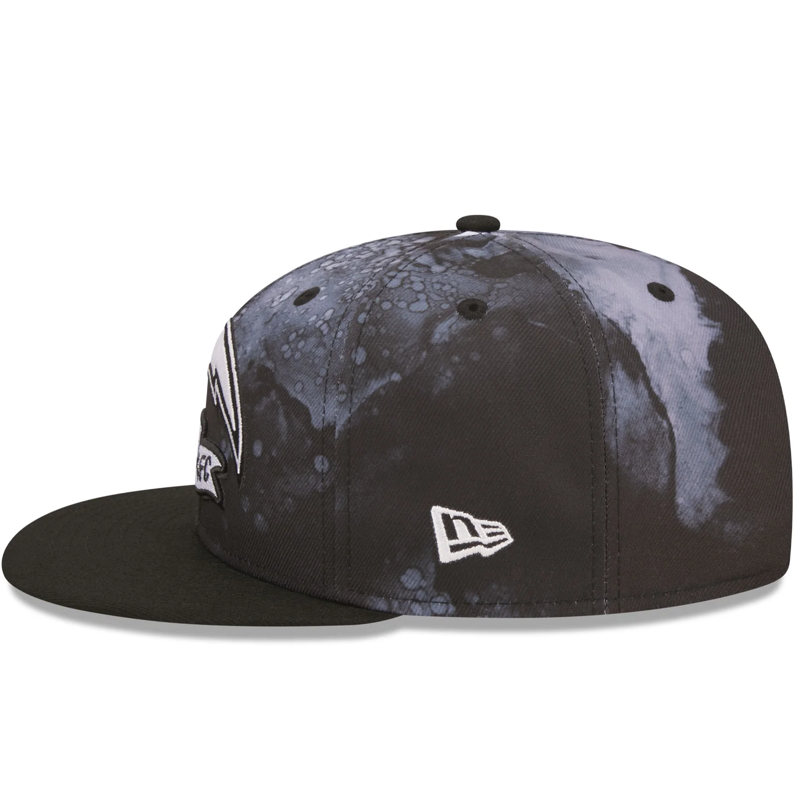 New Era Los Angeles Chargers NFL 9FIFTY 2022 Sideline Ink Baseball Cap Black - Image 5