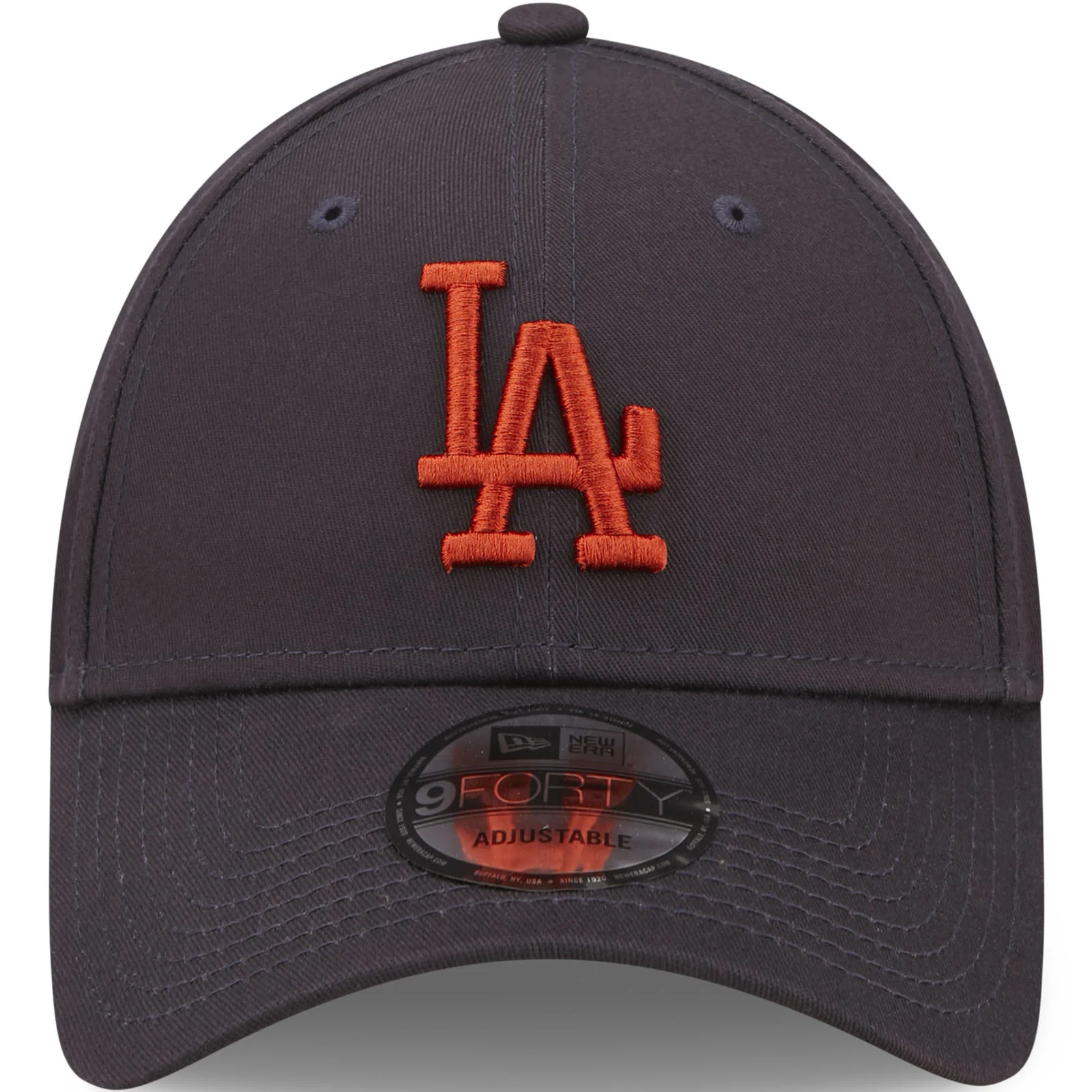 New Era Los Angeles Dodgers League Essentials 9FORTY Cap  - Navy - Image 4