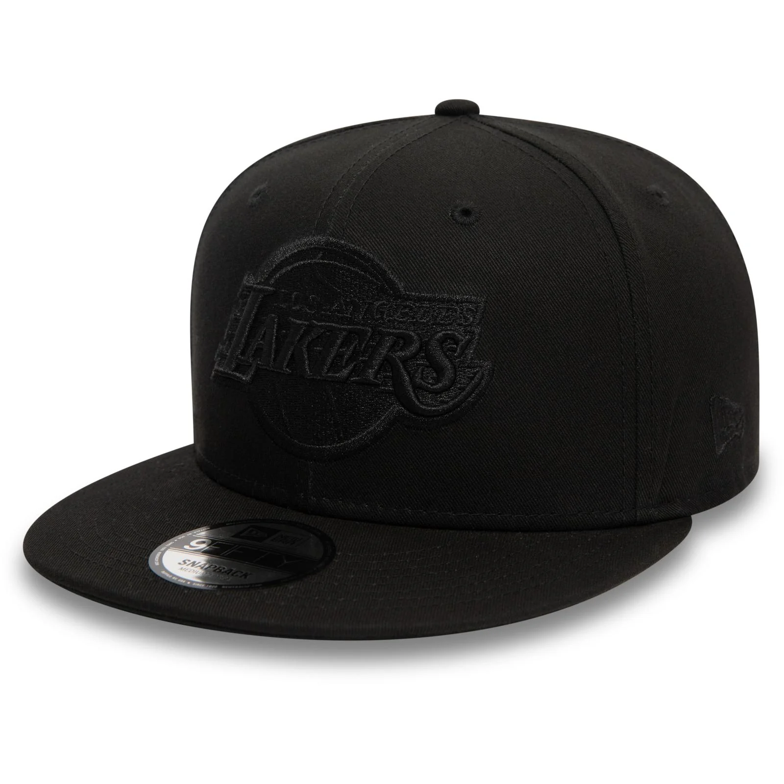 New Era Mens 9FIFTY LA Lakers Snapback Cap - Black - Image 6