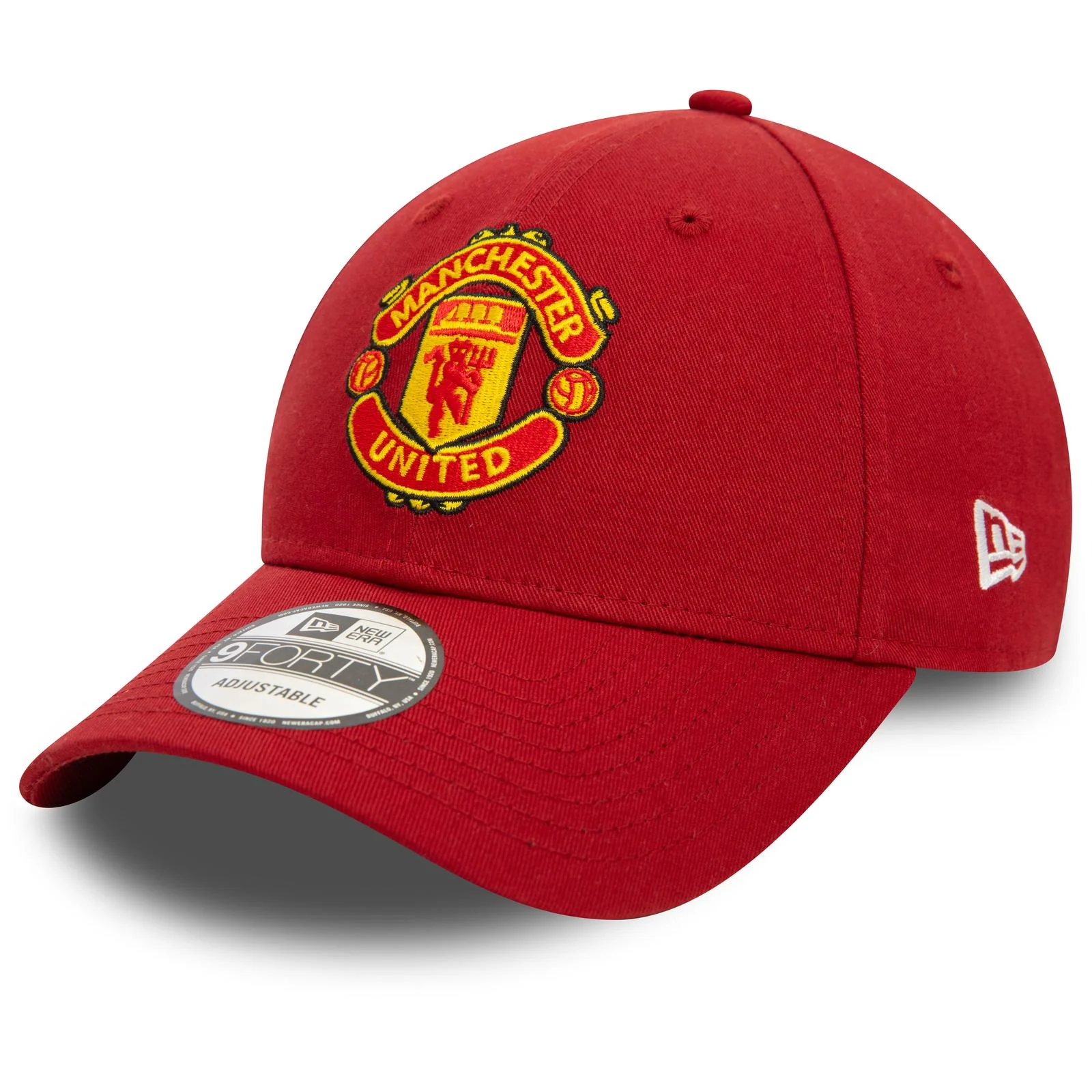 New Era Mens 9FIFTY Manchester United FC Snapback Cap - Dark Red - Image 5