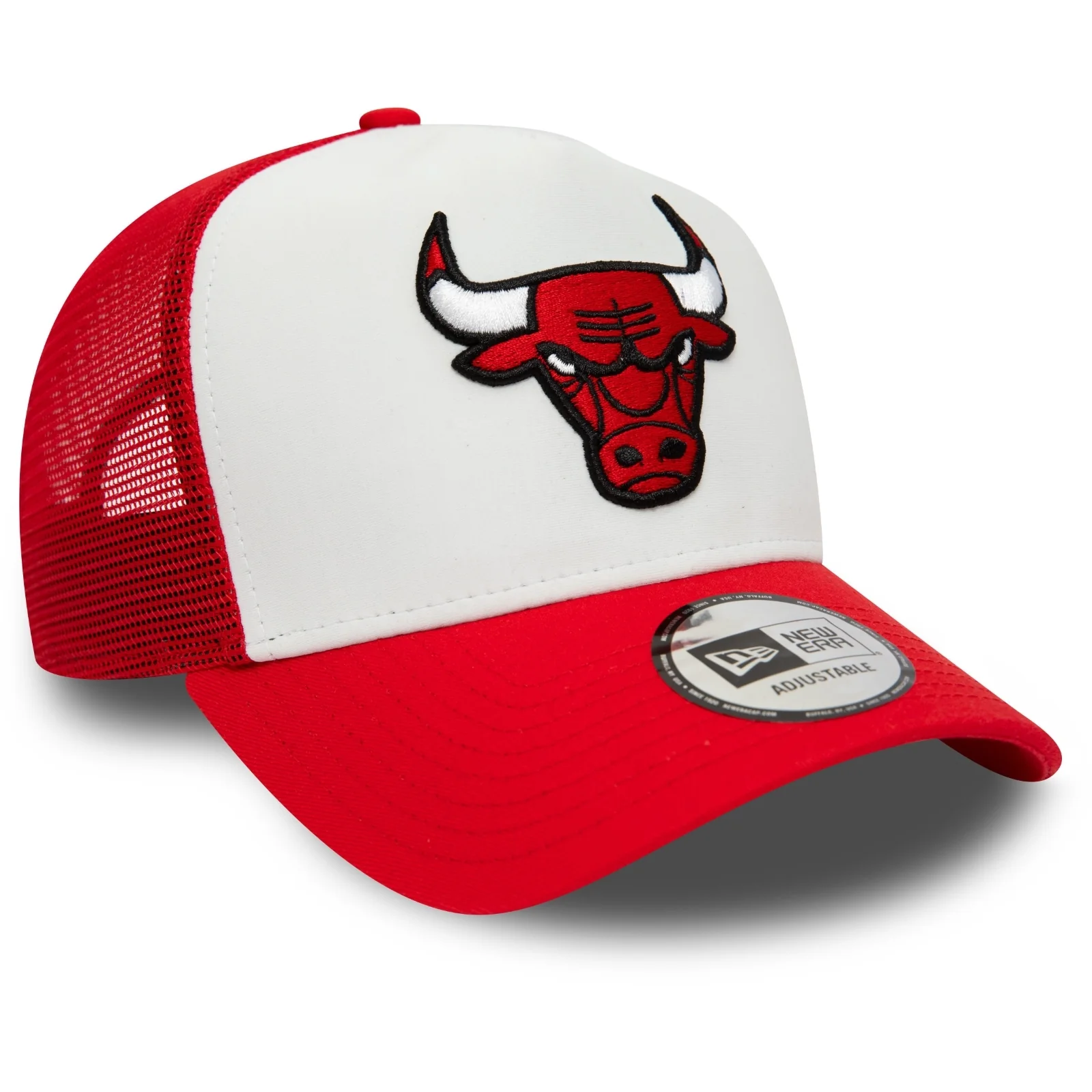 New Era Mens 9FORTY Chicago Bulls Trucker Cap - Red - Image 3