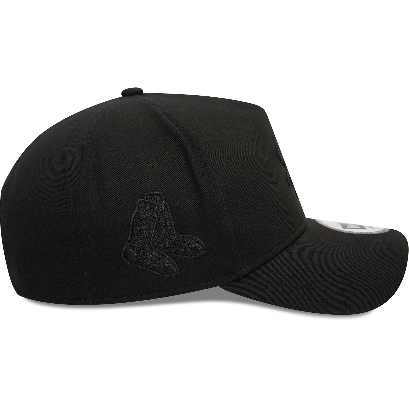 New Era Mens 9FORTY Chicago White Sox E-Frame Cap - Monochrome Black - Image 5
