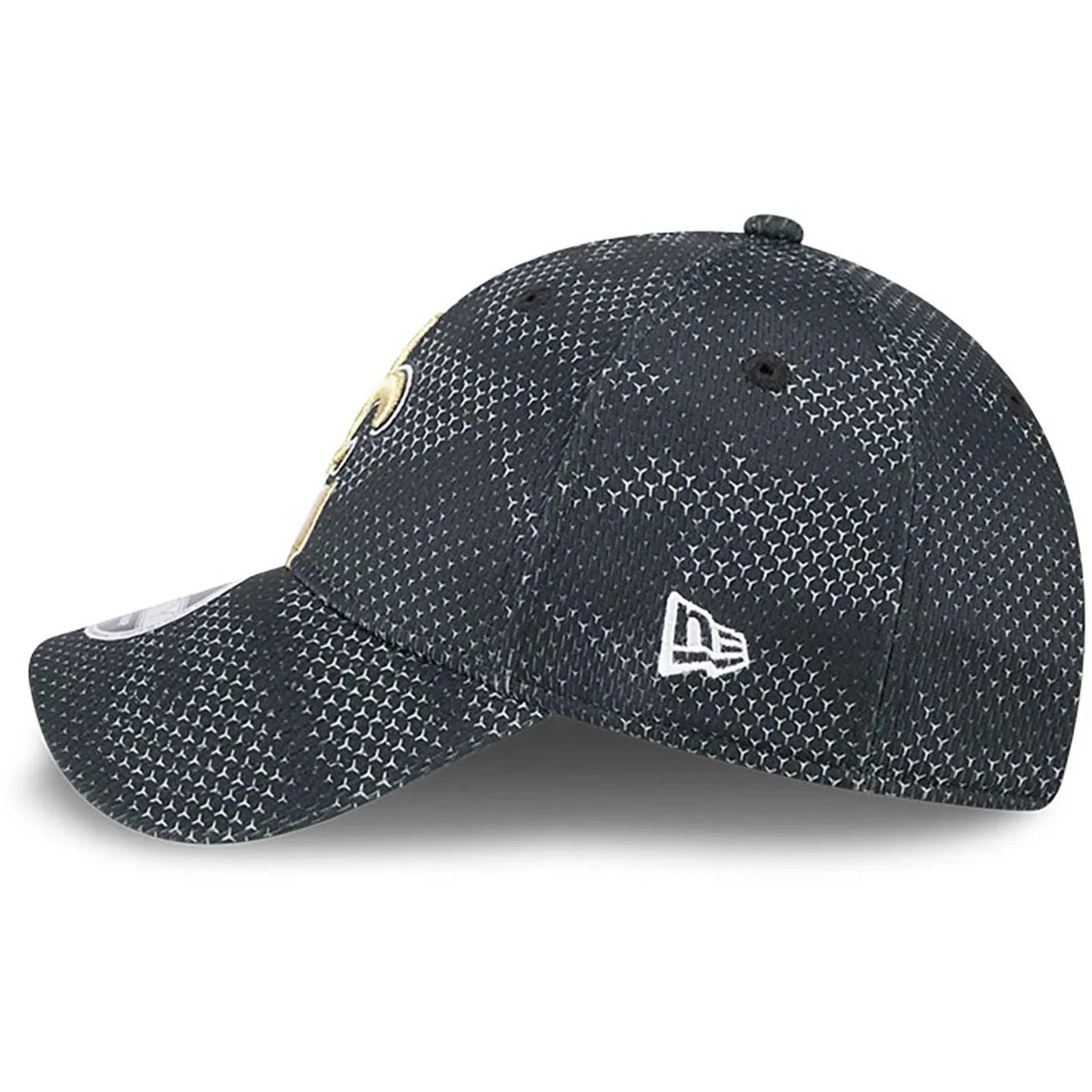 New Era Mens 9FORTY New Orleans Saints Cap- Black - Image 6