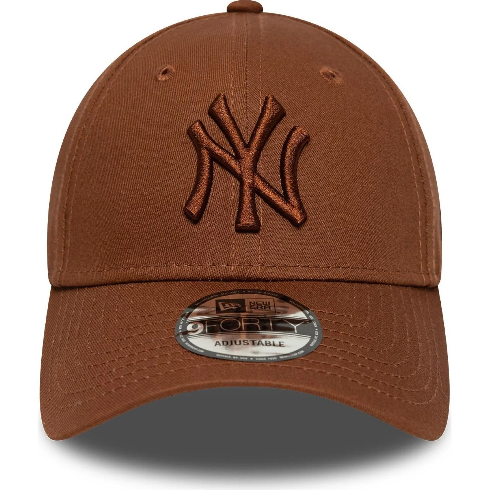 New Era Mens 9FORTY New York Yankees Baseball Cap - Brown - One Size - Image 2
