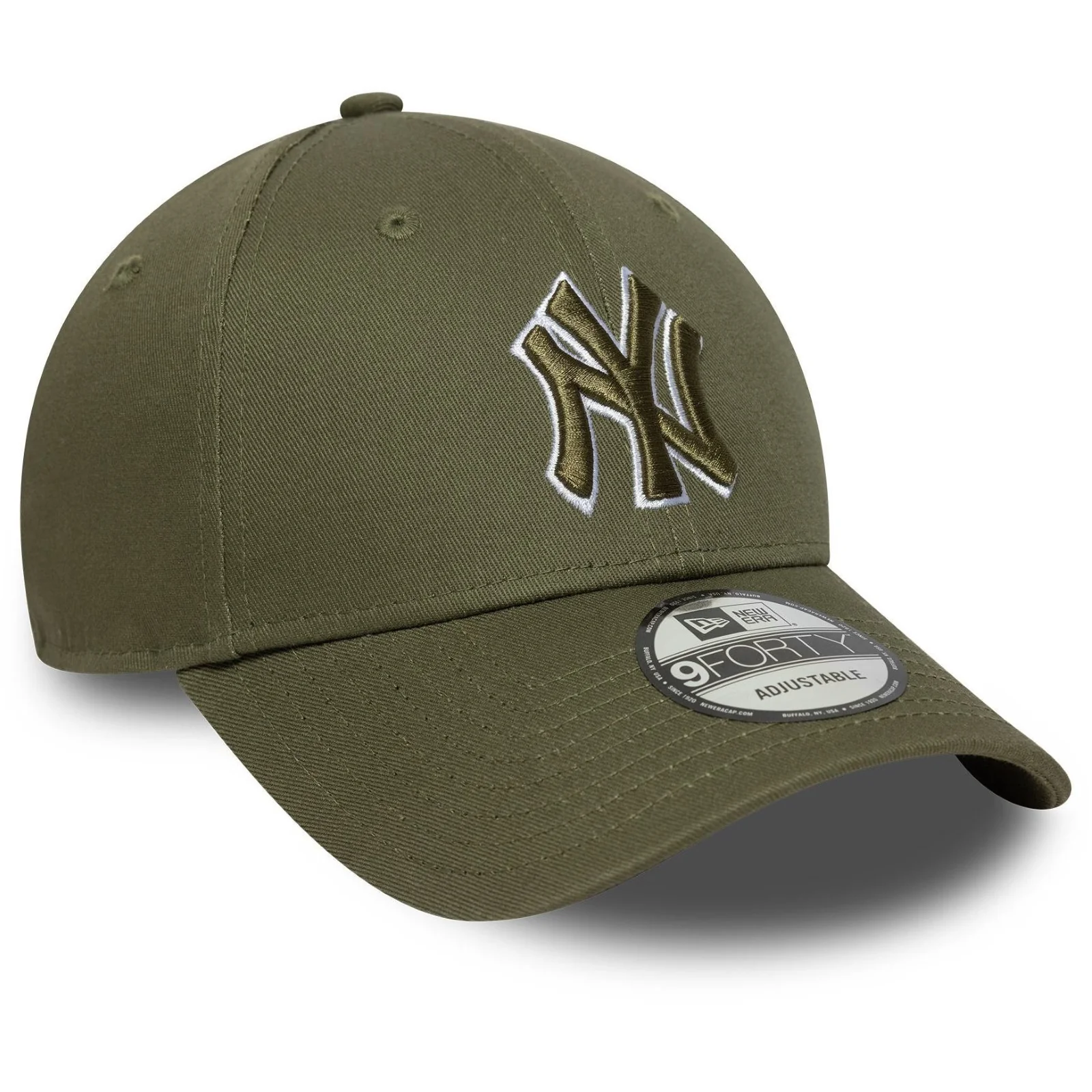 New Era Mens 9FORTY New York Yankees Baseball Cap - Green - Image 3