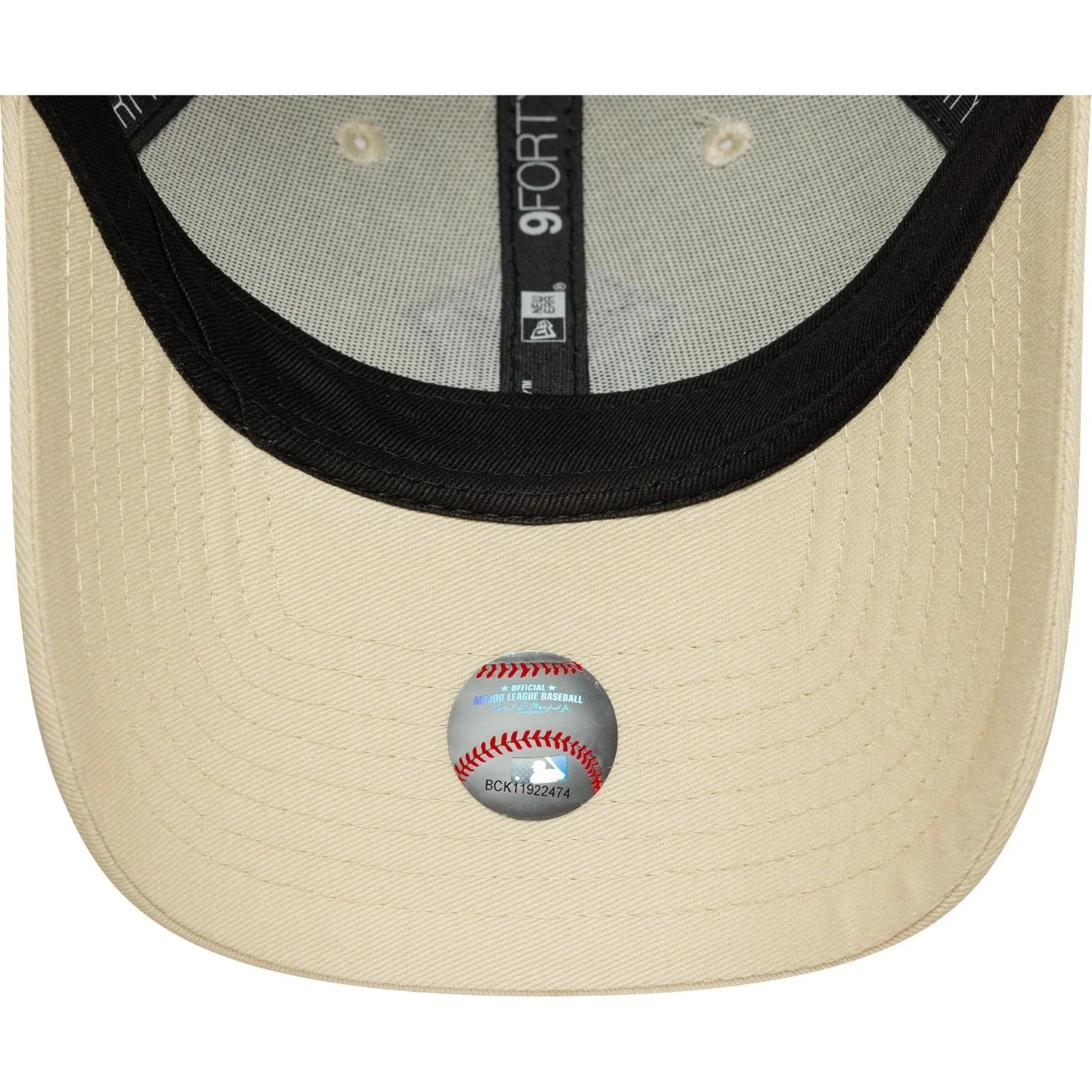 New Era Mens 9FORTY New York Yankees Baseball Cap - Light Cream - One Size - Image 5