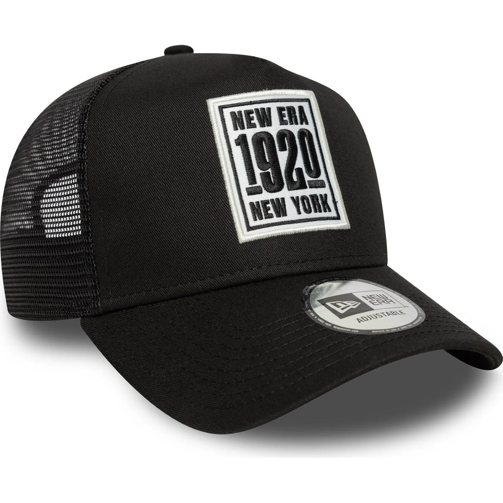 New Era Mens 9FORTY Trucker Cap - Black - One Size - Image 3
