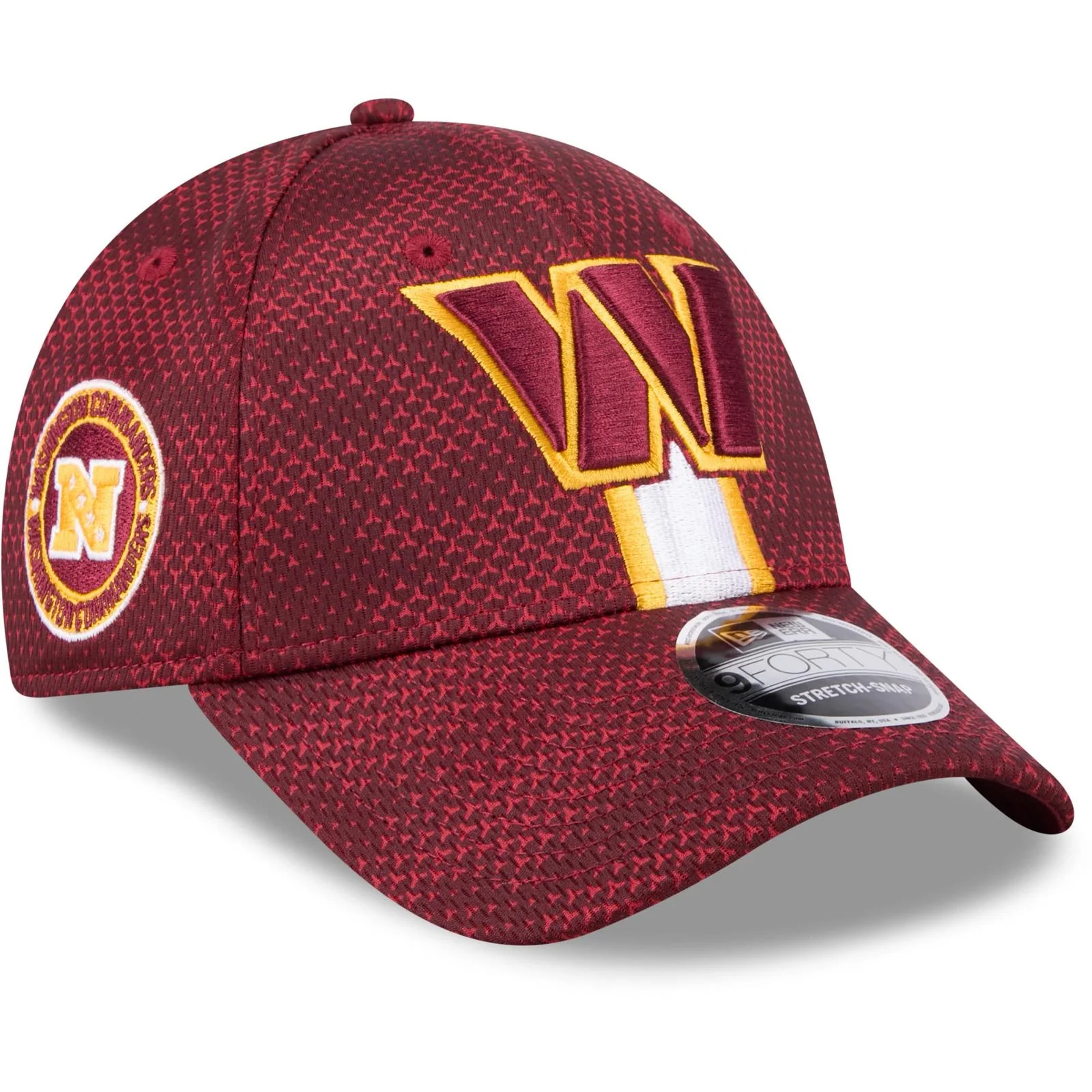 New Era Mens 9FORTY Washington Commanders NFL Cap - Dark Red