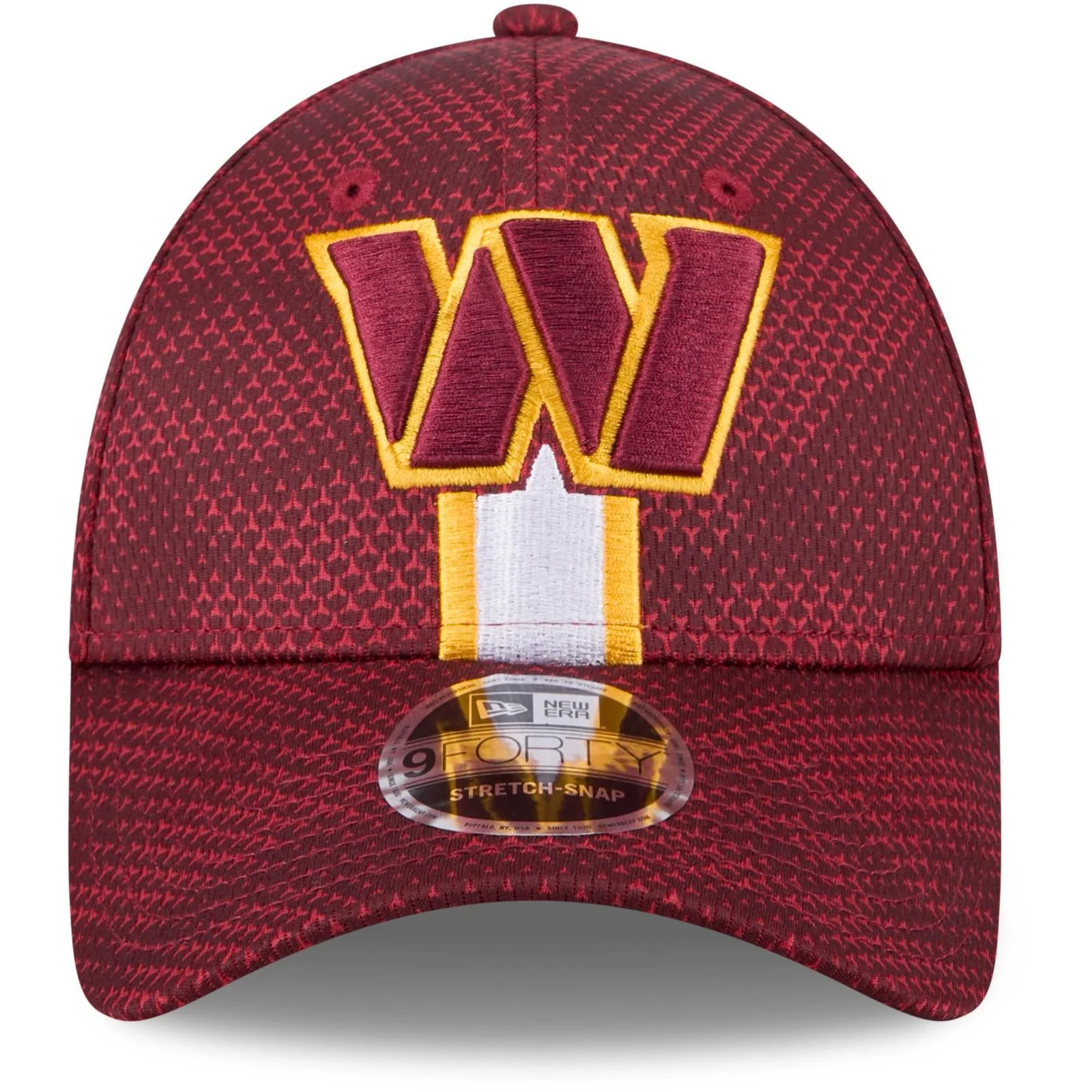 New Era Mens 9FORTY Washington Commanders NFL Cap - Dark Red - Image 2
