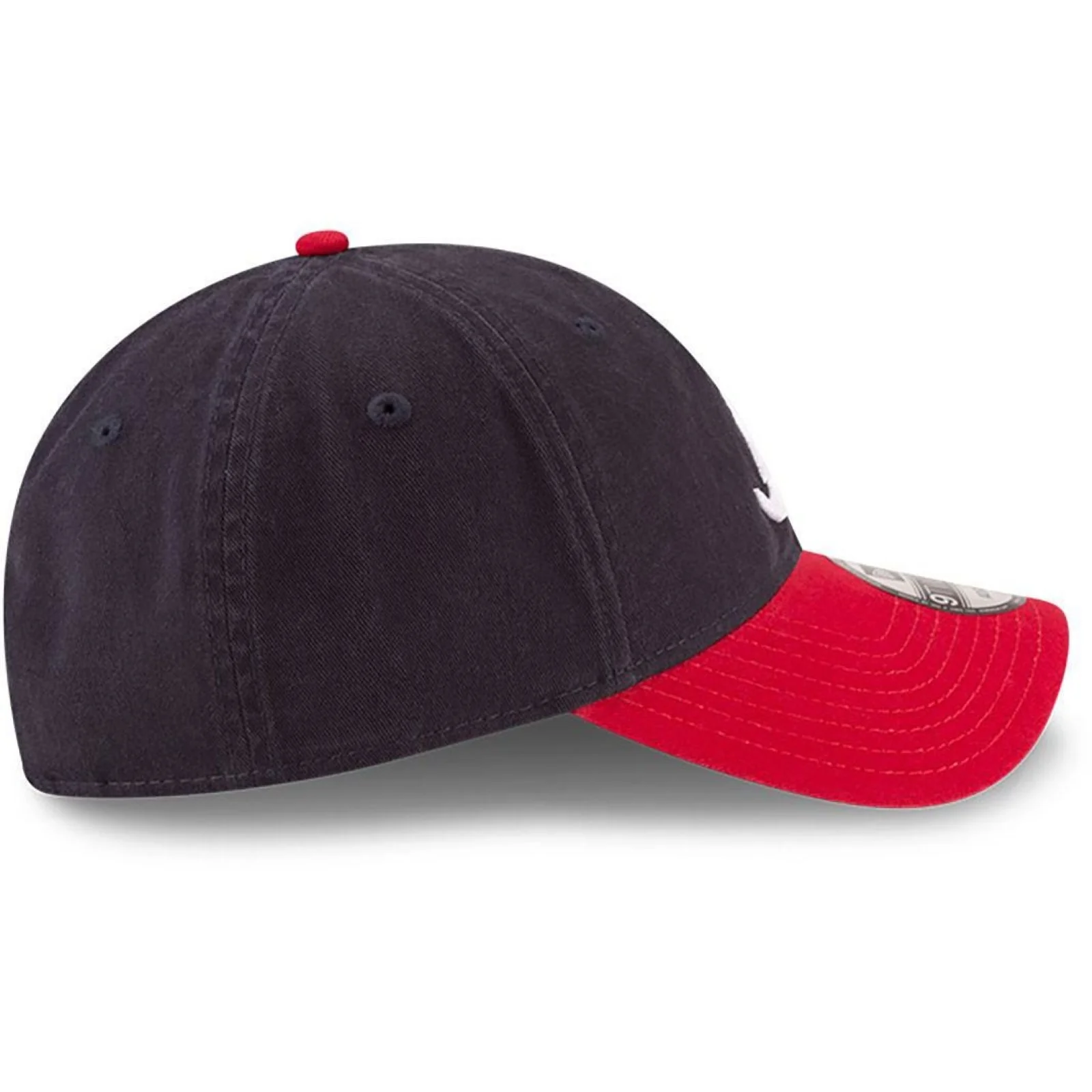 New Era Mens 9TWENTY Atlanta Braves Baseball Cap - Navy - Image 5
