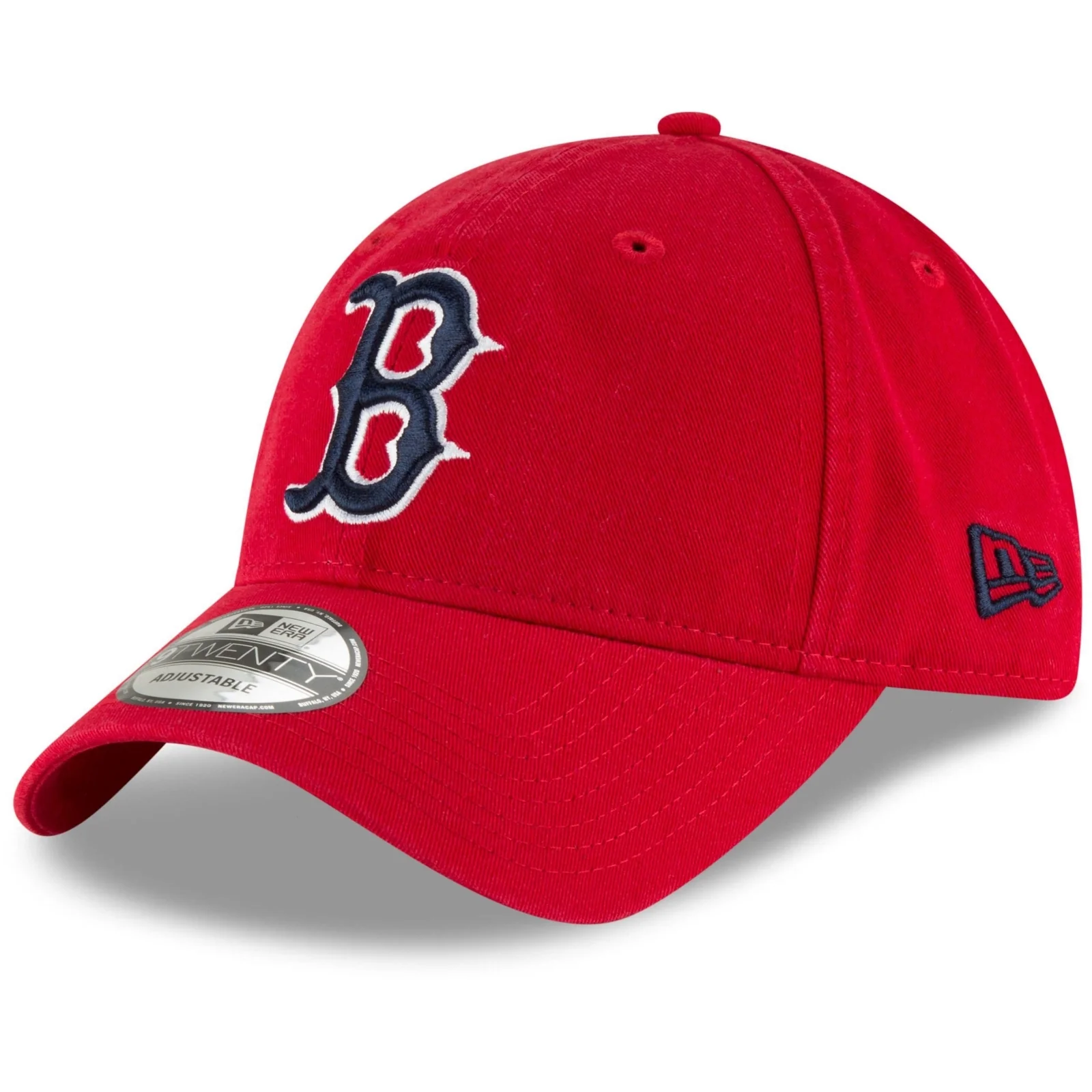 New Era Mens 9TWENTY Boston Red Sox Baseball Cap - Red