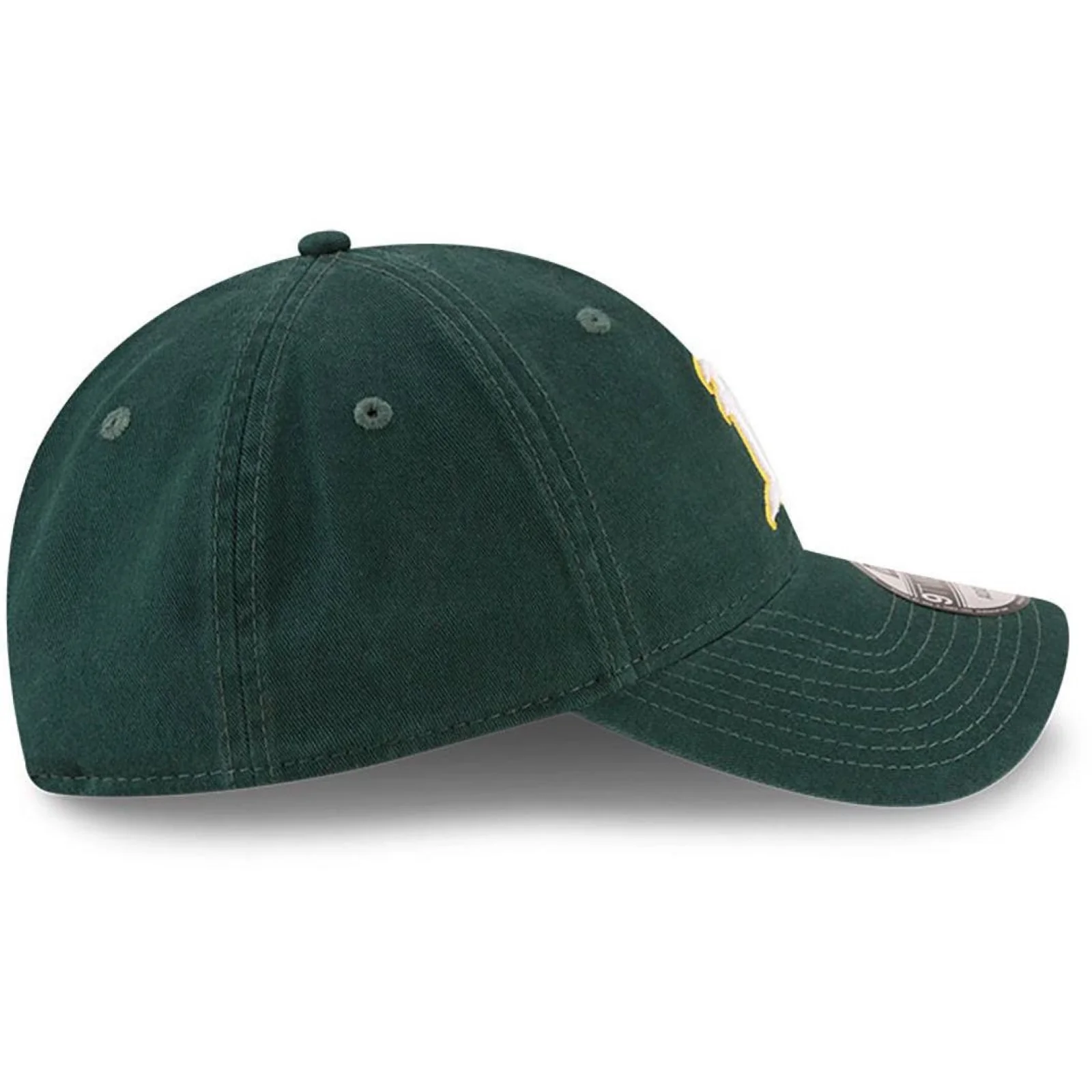 New Era Mens 9TWENTY Oakland Athletics Baseball Cap - Dark Green - Image 5