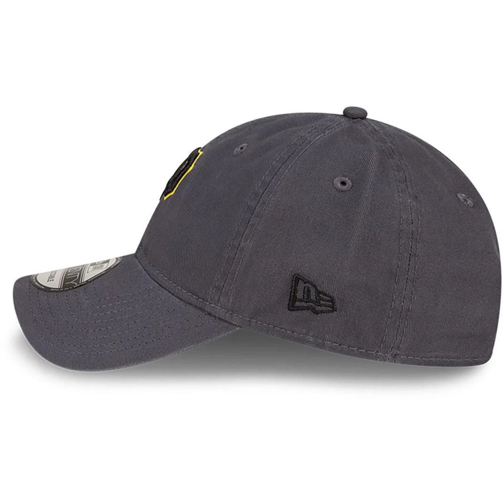 New Era Mens 9TWENTY Pittsburgh Pirates Baseball Cap - Dark Grey - Image 6