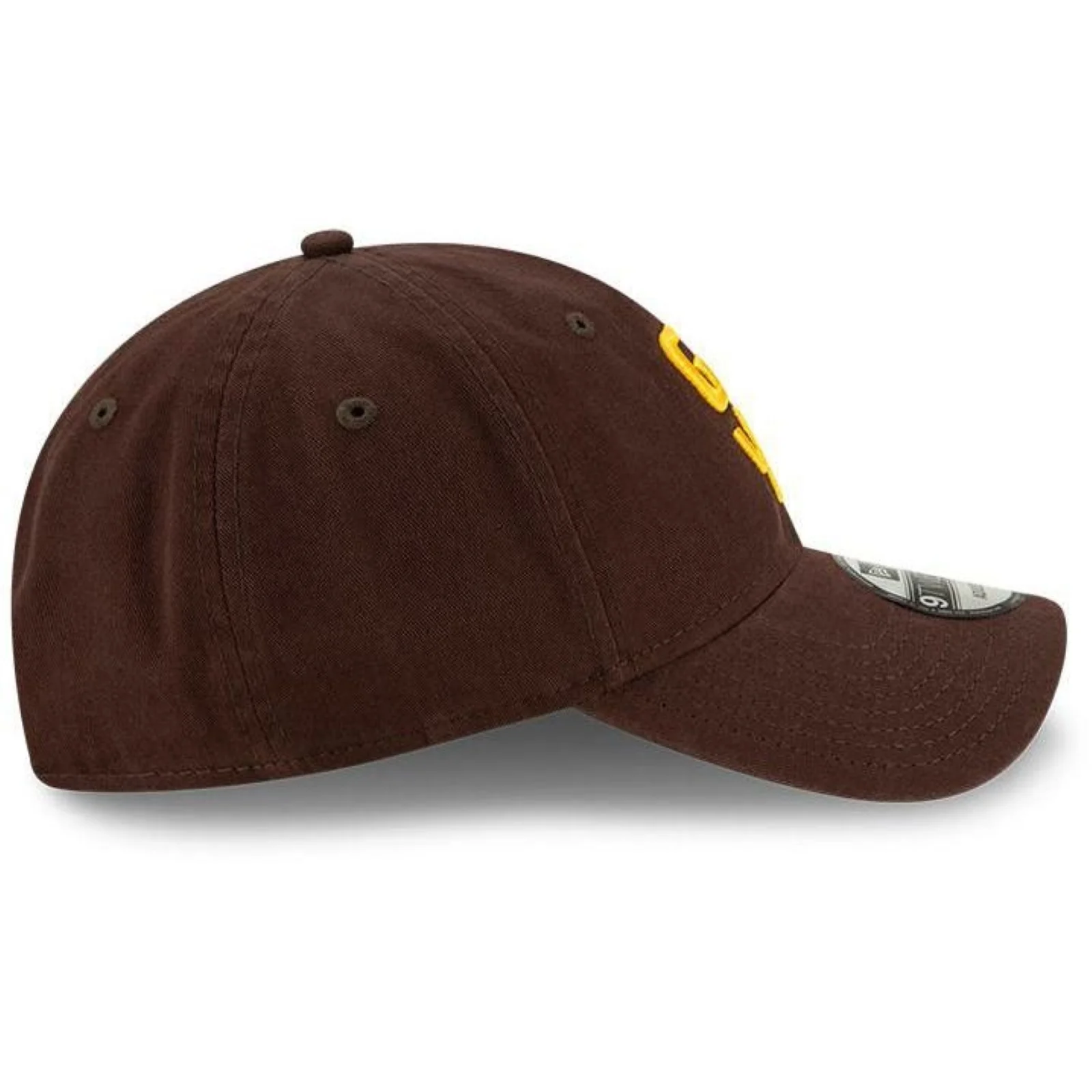 New Era Mens 9TWENTY San Diego Padres Baseball Cap - Dark Brown - Image 6