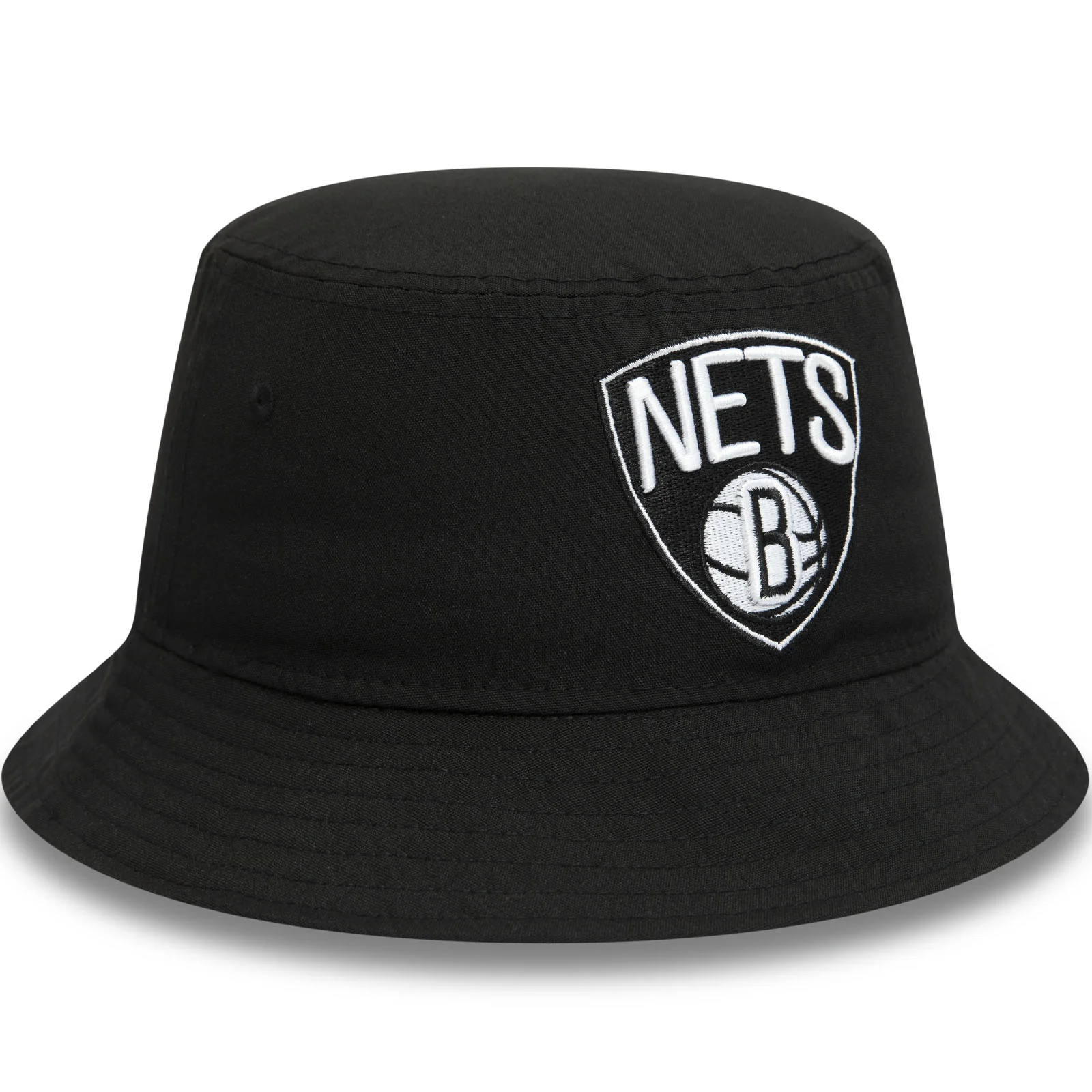 New Era Mens Brooklyn Nets Print Infill Bucket Hat - Black - Image 3