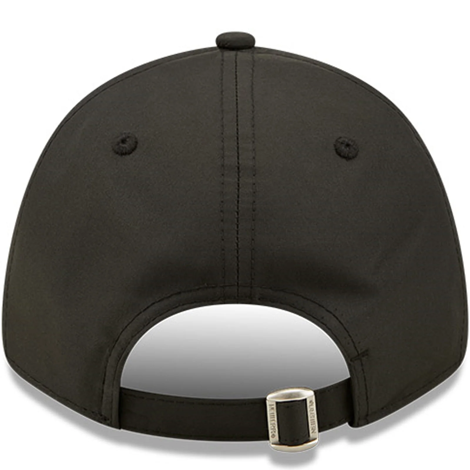 New Era Mens Chicago Bulls 9FORTY NBA Stacked Logo Baseball Cap - Black - Image 2