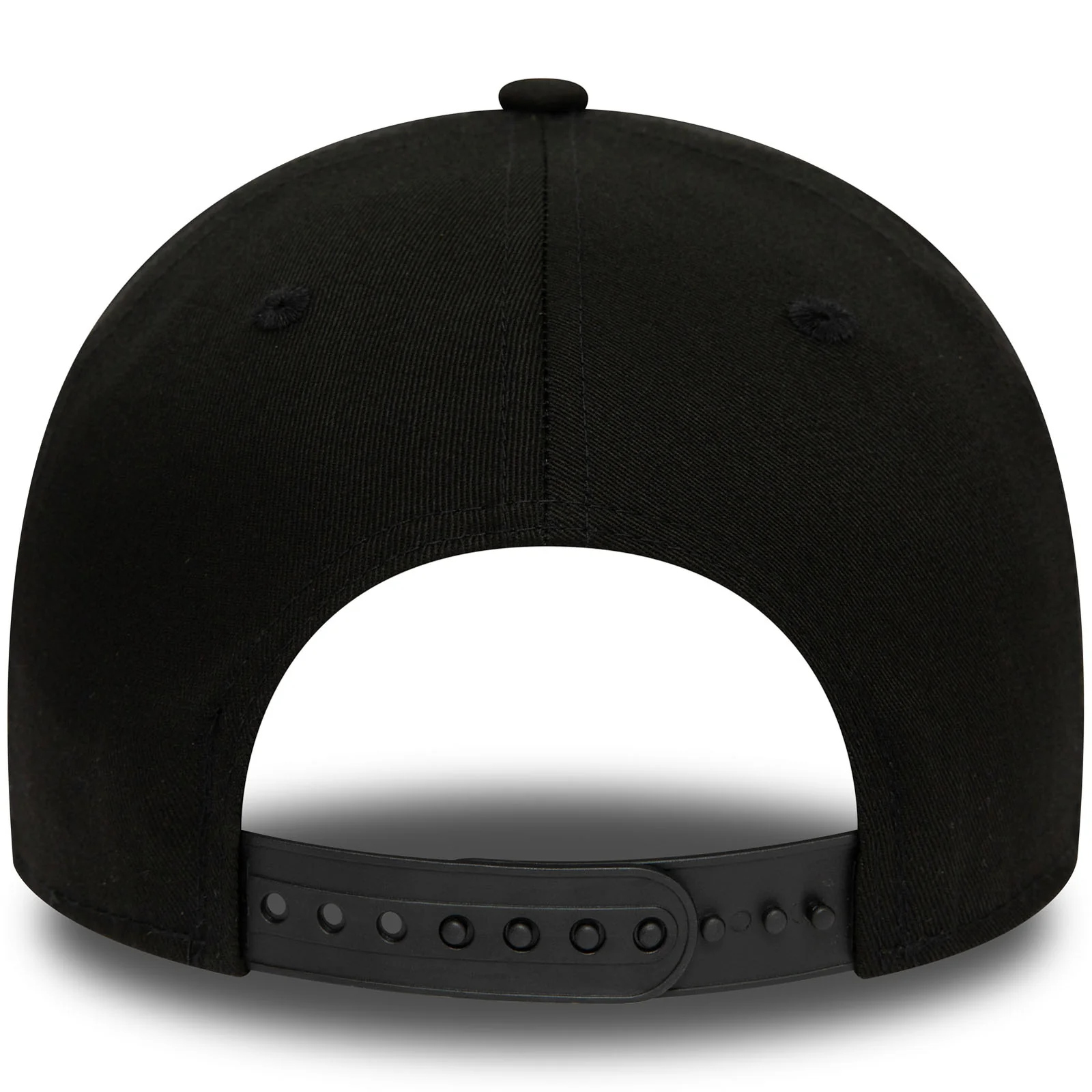 New Era Mens Chicago Bulls NBA Infill 9FORTY Baseball Cap - Black - Image 2