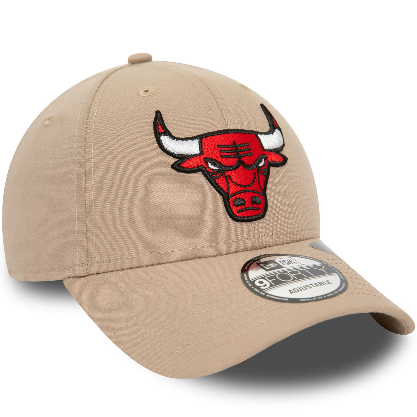 New Era Mens Chicago Bulls Repreve 9FORTY Cap - Brown - Image 3