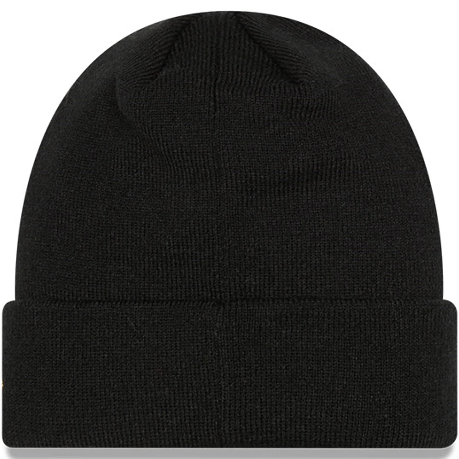 New Era Mens LA Lakers NBA Metallic Badge Cuffed Beanie - Black - Image 3
