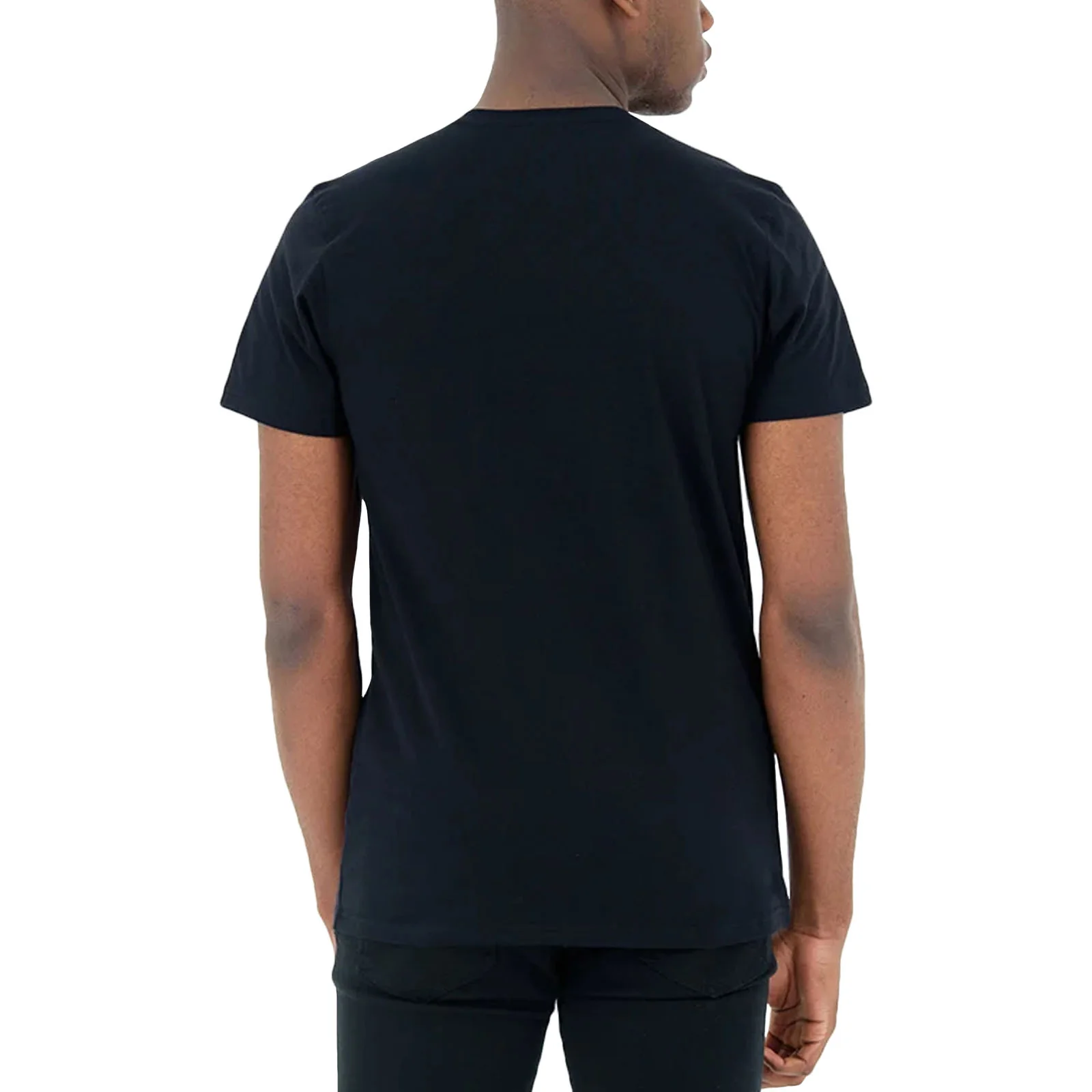 New Era Mens LA Lakers T-Shirt - Black - Image 2