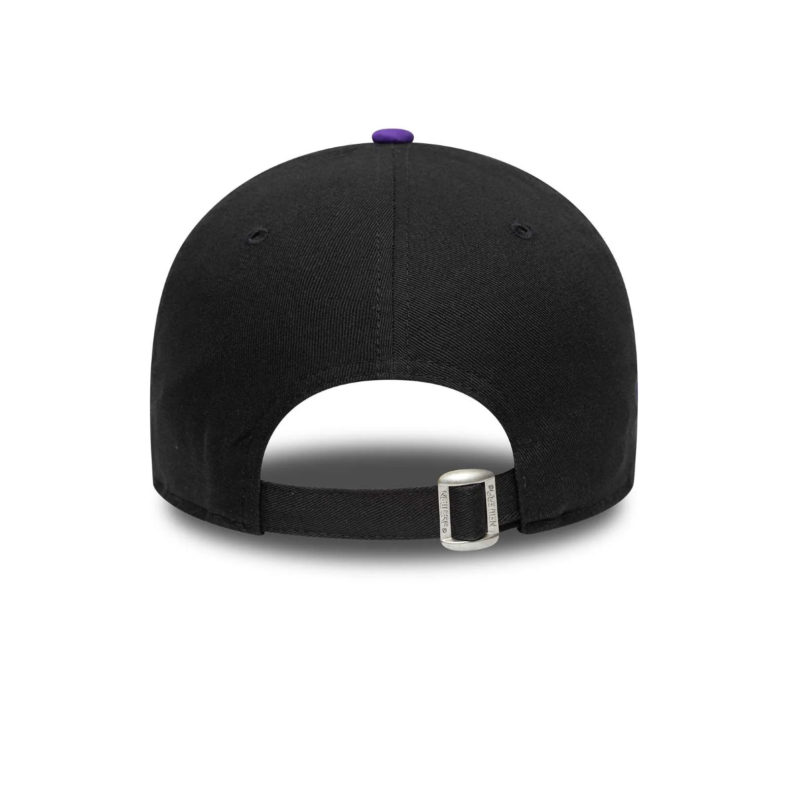 New Era Mens Los Angeles Lakers 9FORTY Side Patch Baseball Cap - Black - OSFM - Image 5