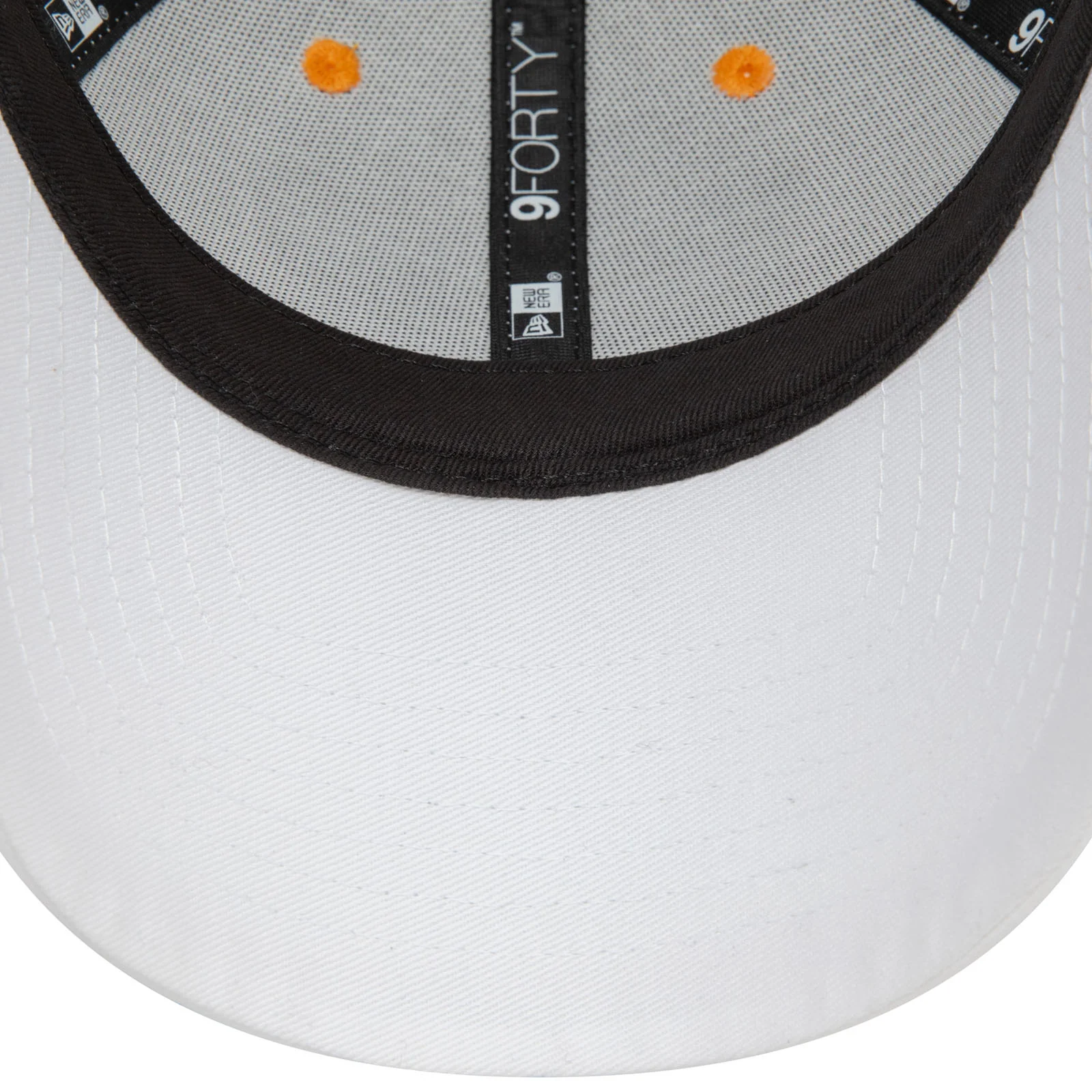 New Era Mens McLaren Automotive Contrast Piping 9FORTY Cap - White - Image 5