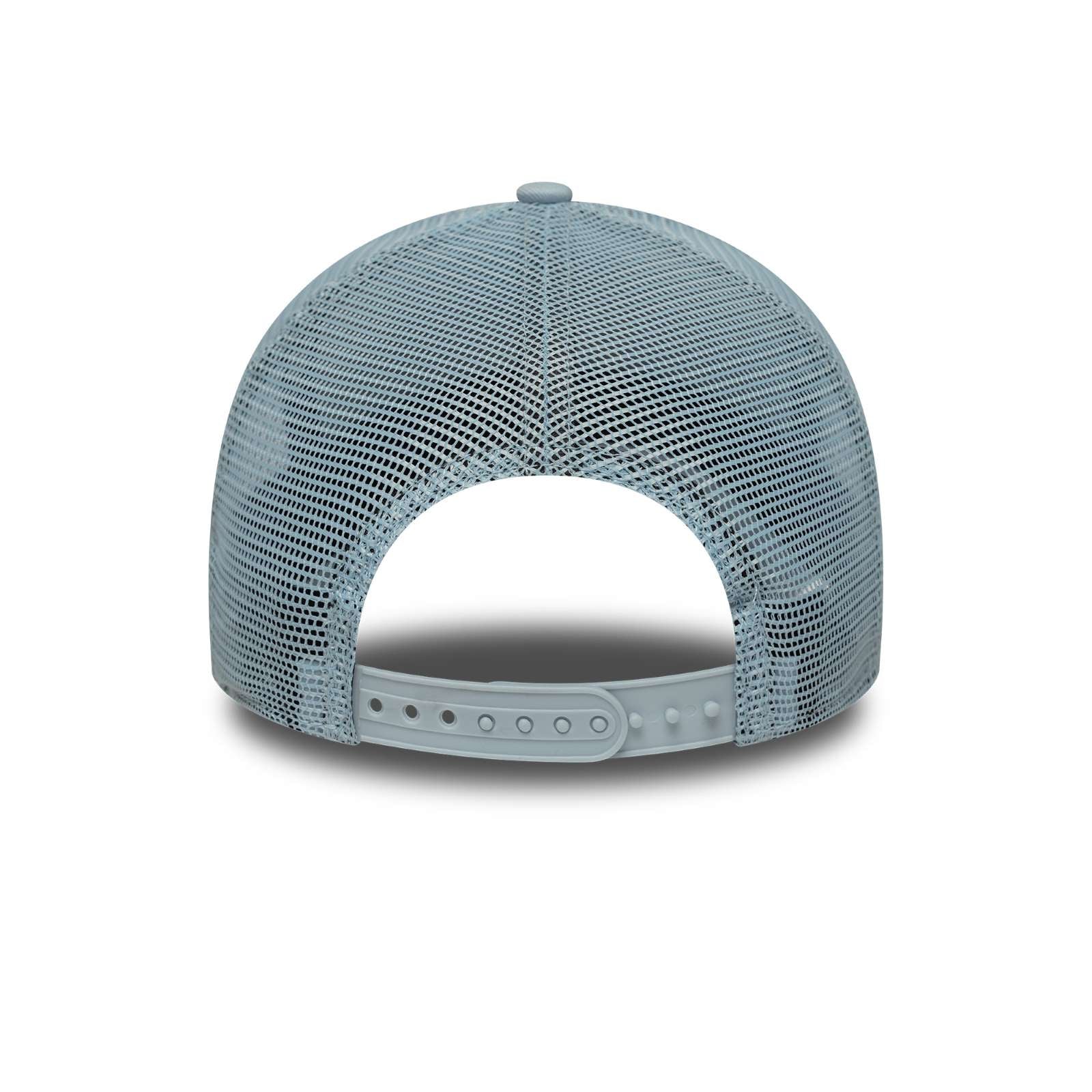 New Era Mens New York Yankees 9FORTY League Essential Trucker Cap - Pastel Blue - OSFM - Image 4