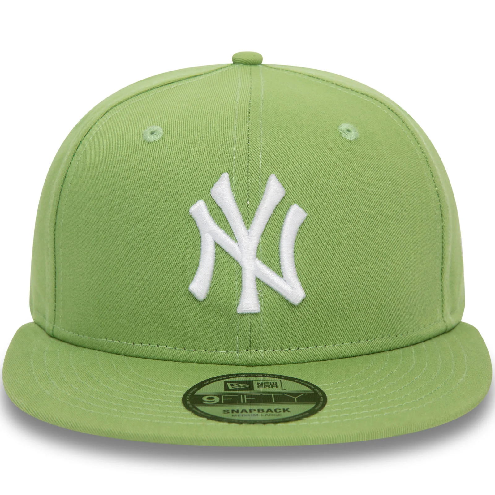 New Era Mens New York Yankees League Essentials 9FIFTY Cap - Green - Image 4