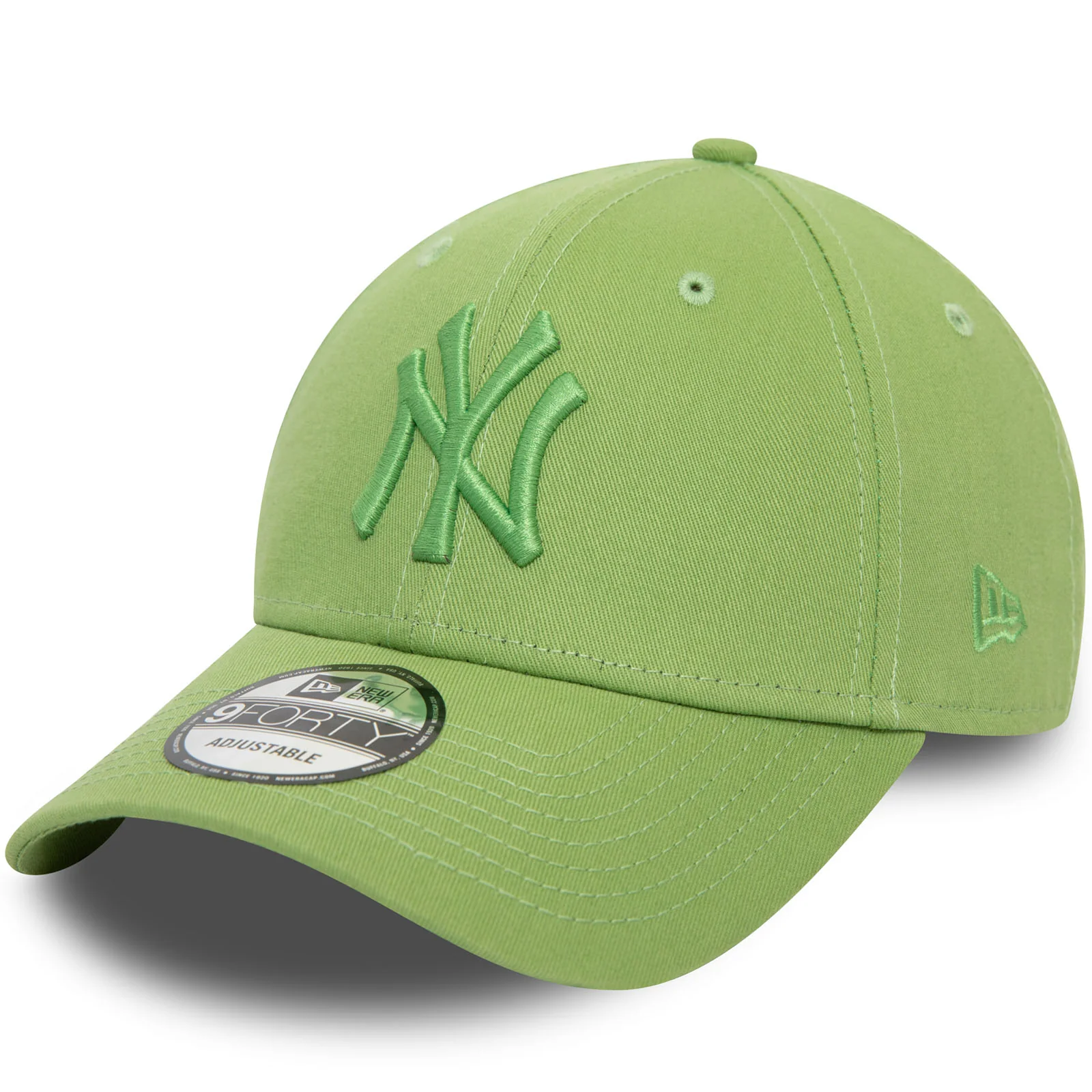 New Era Mens New York Yankees League Essentials 9FORTY Cap - Green