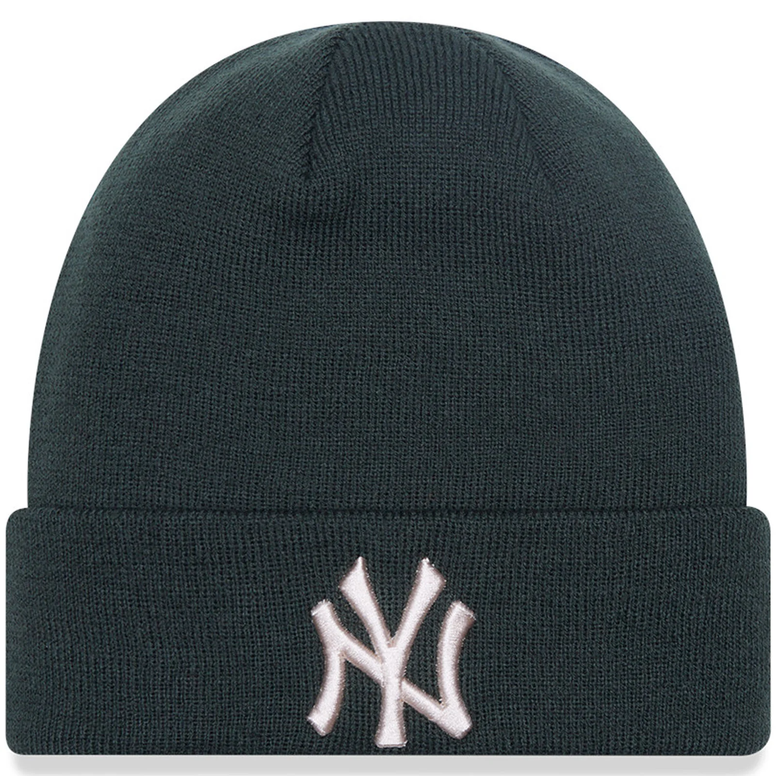 New Era Mens New York Yankees League Essentials Beanie Hat - Dark Green