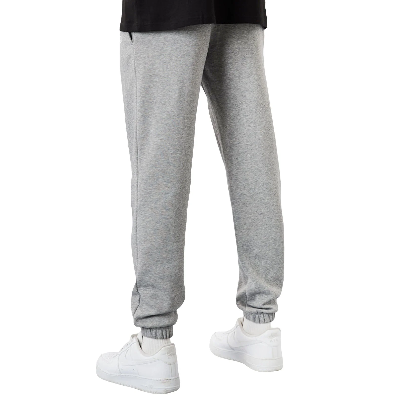New Era Mens New York Yankees MLB Team Logo Joggers - Grey - Image 2