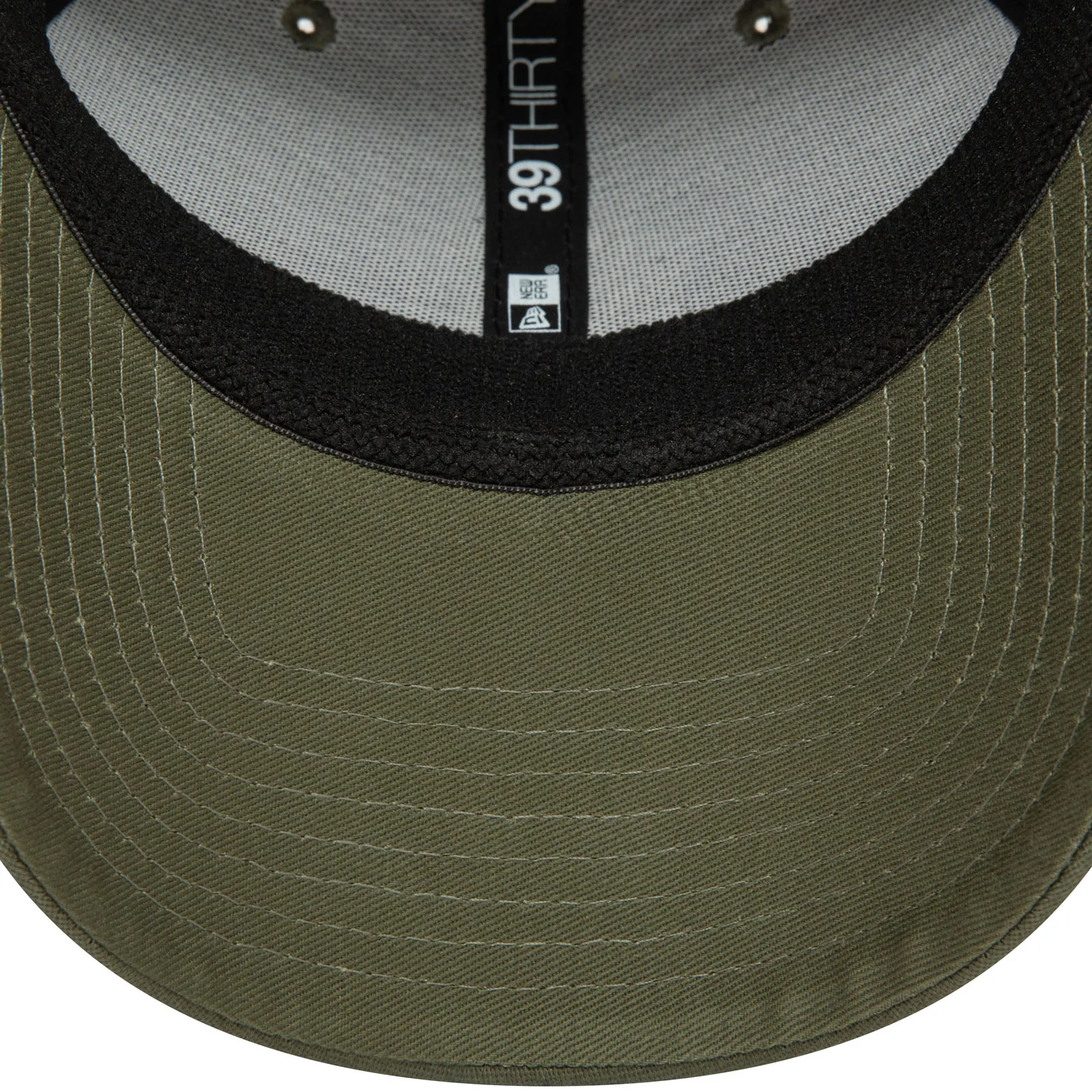 New Era Mens New York Yankees Outline 38THIRTY Stretch Fit Cap - Green - Image 5