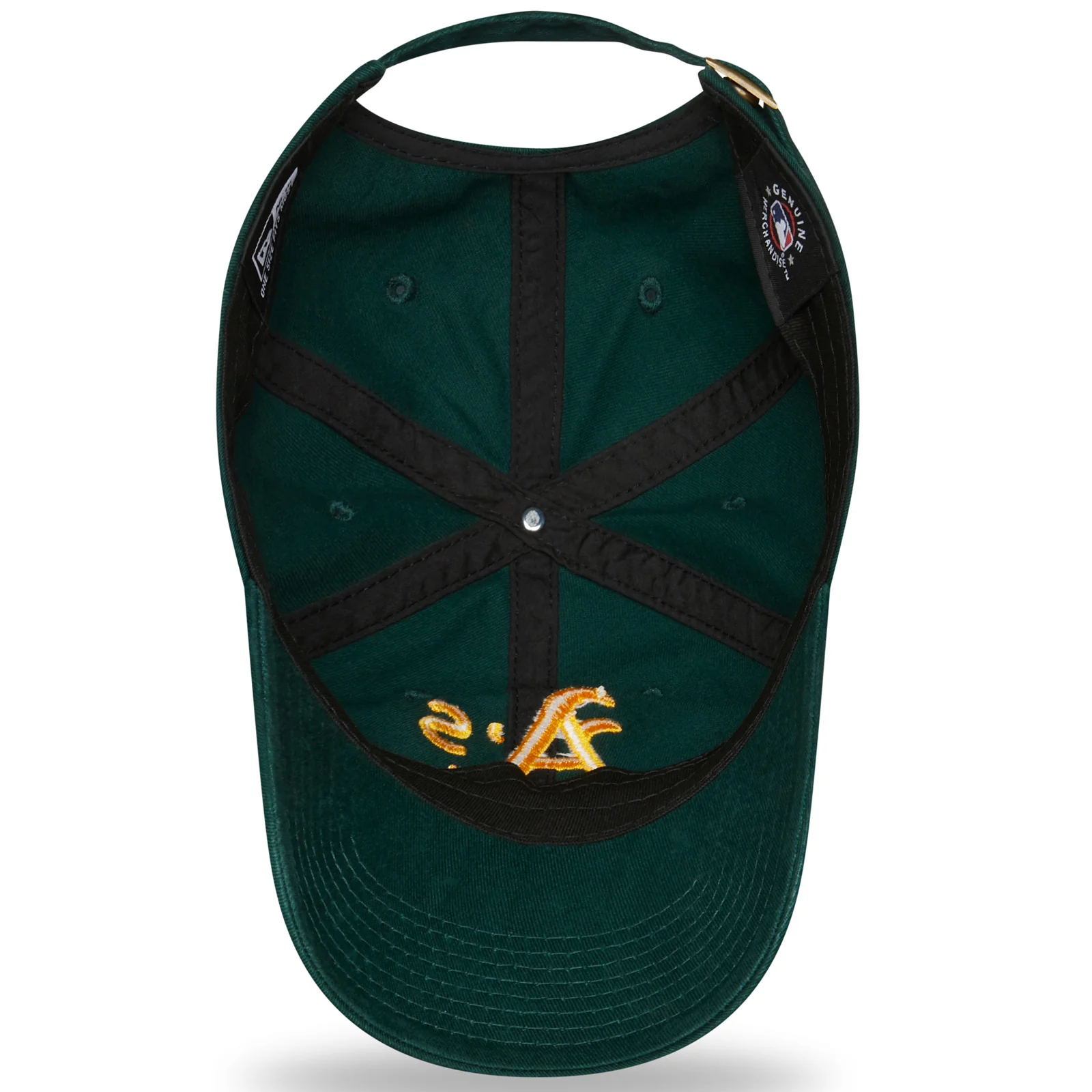 New Era Mens Oakland Athletics 9TWENTY Cap - Dark Green - Image 5