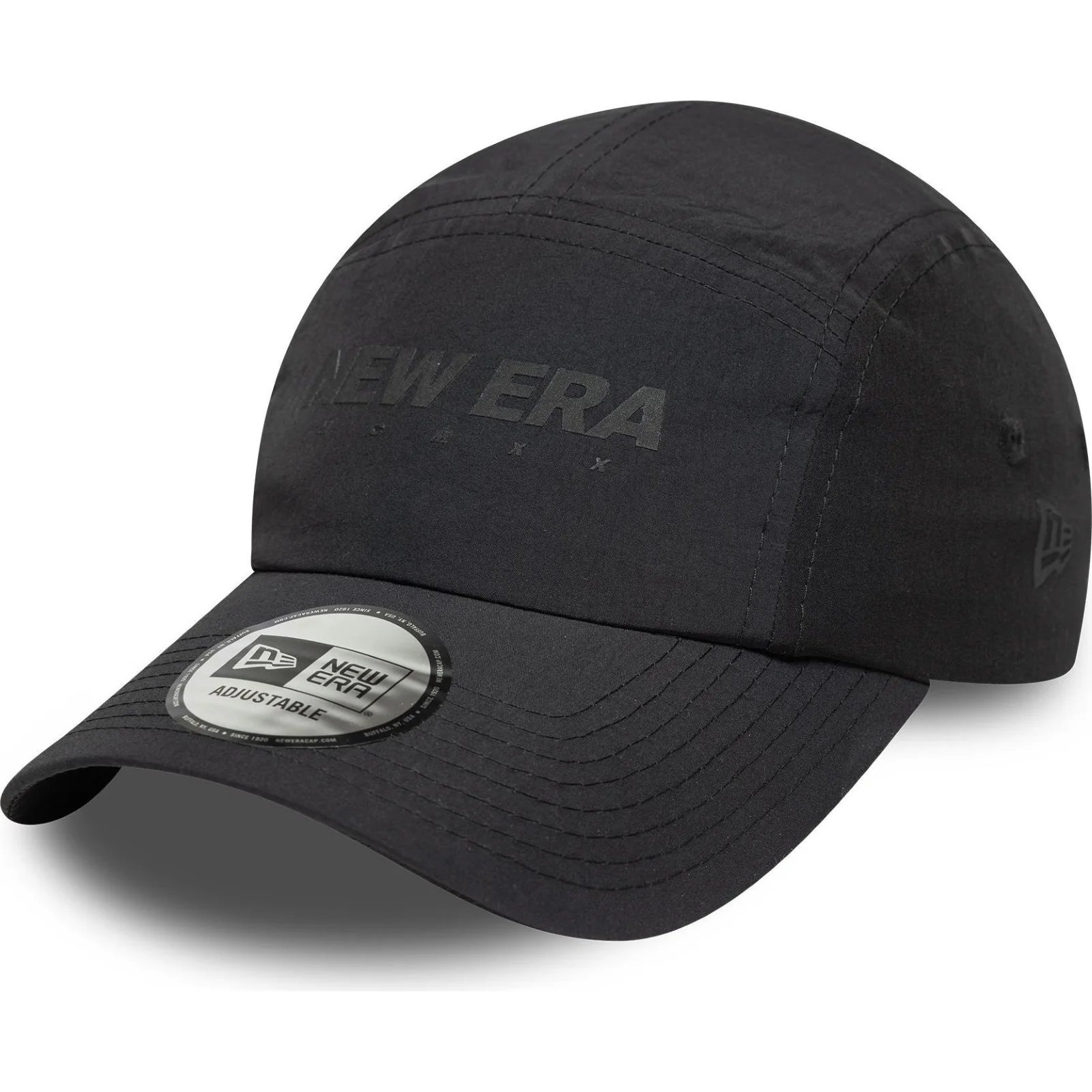 New Era Mens RUNNER Adjustable Baseball Cap - Black - OSFM
