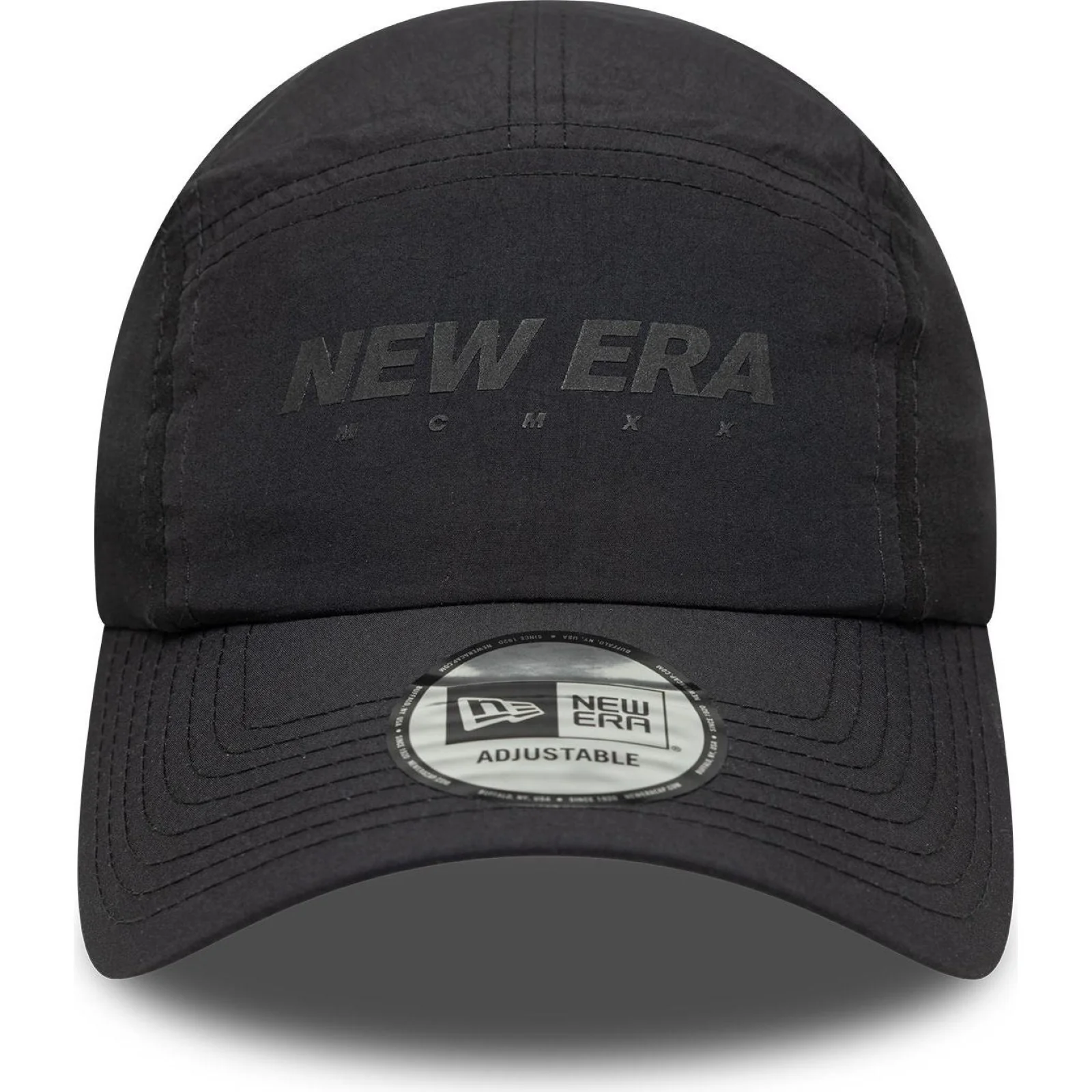 New Era Mens RUNNER Adjustable Baseball Cap - Black - OSFM - Image 2