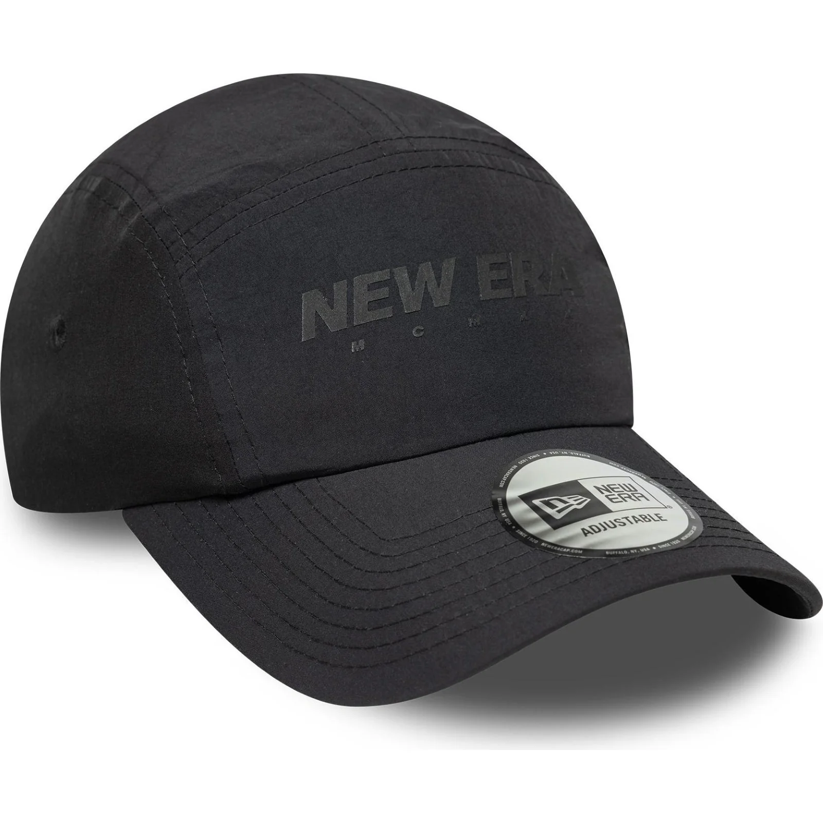 New Era Mens RUNNER Adjustable Baseball Cap - Black - OSFM - Image 3
