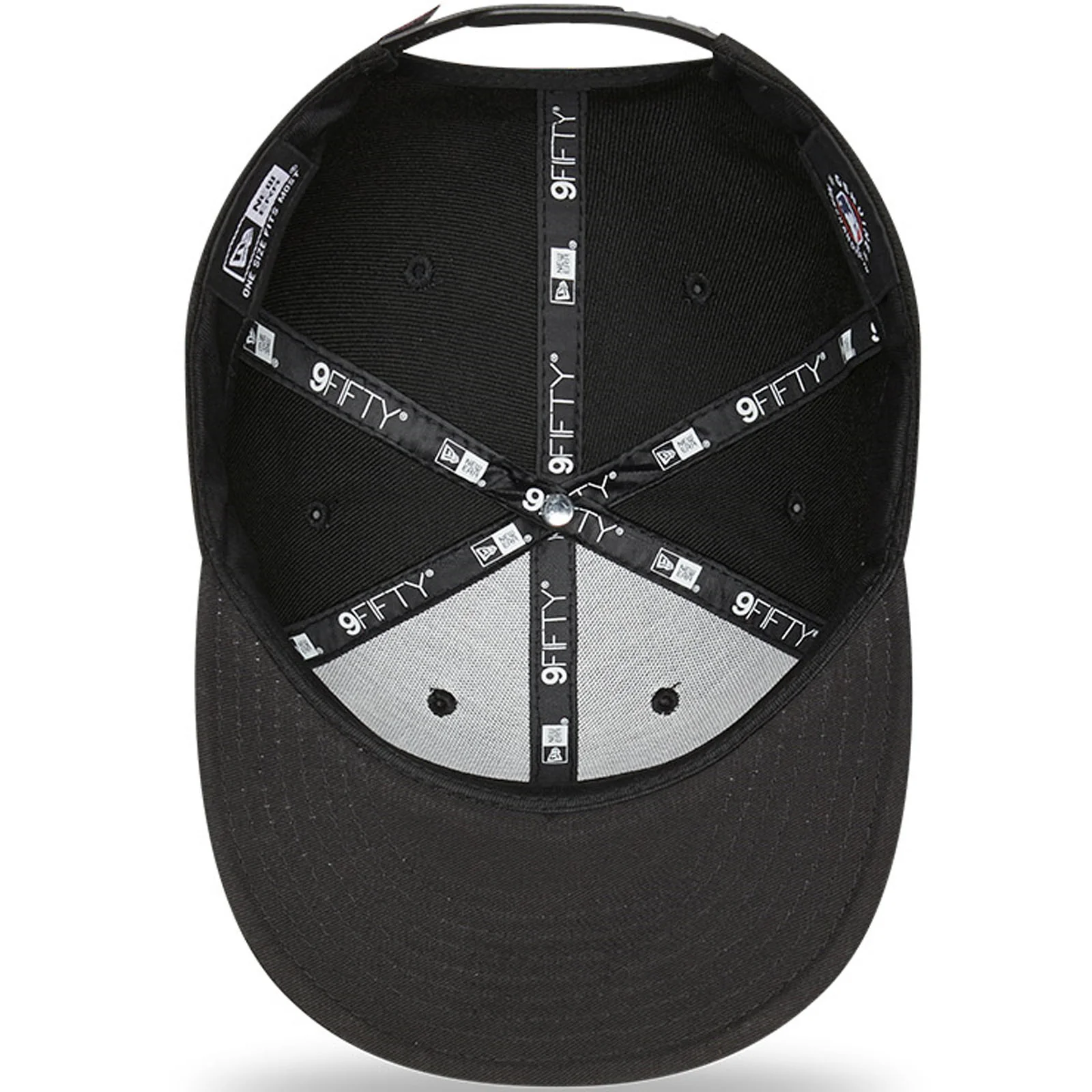 New Era New York Yankees 9FIFTY MLB Team Drip Baseball Cap - Black - Image 5