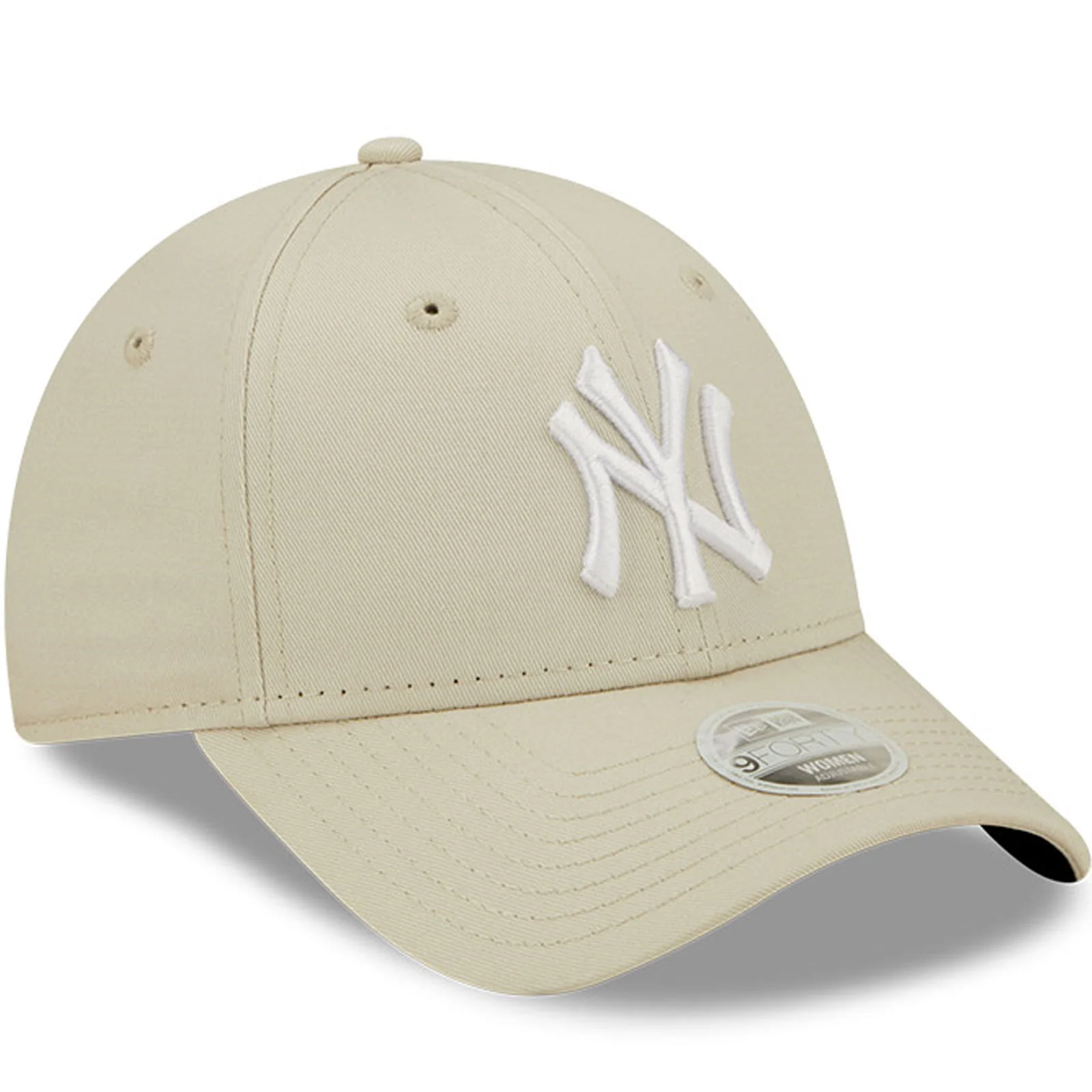 New Era New York Yankees 9FORTY League Essentials Baseball Cap - Cream - Image 3