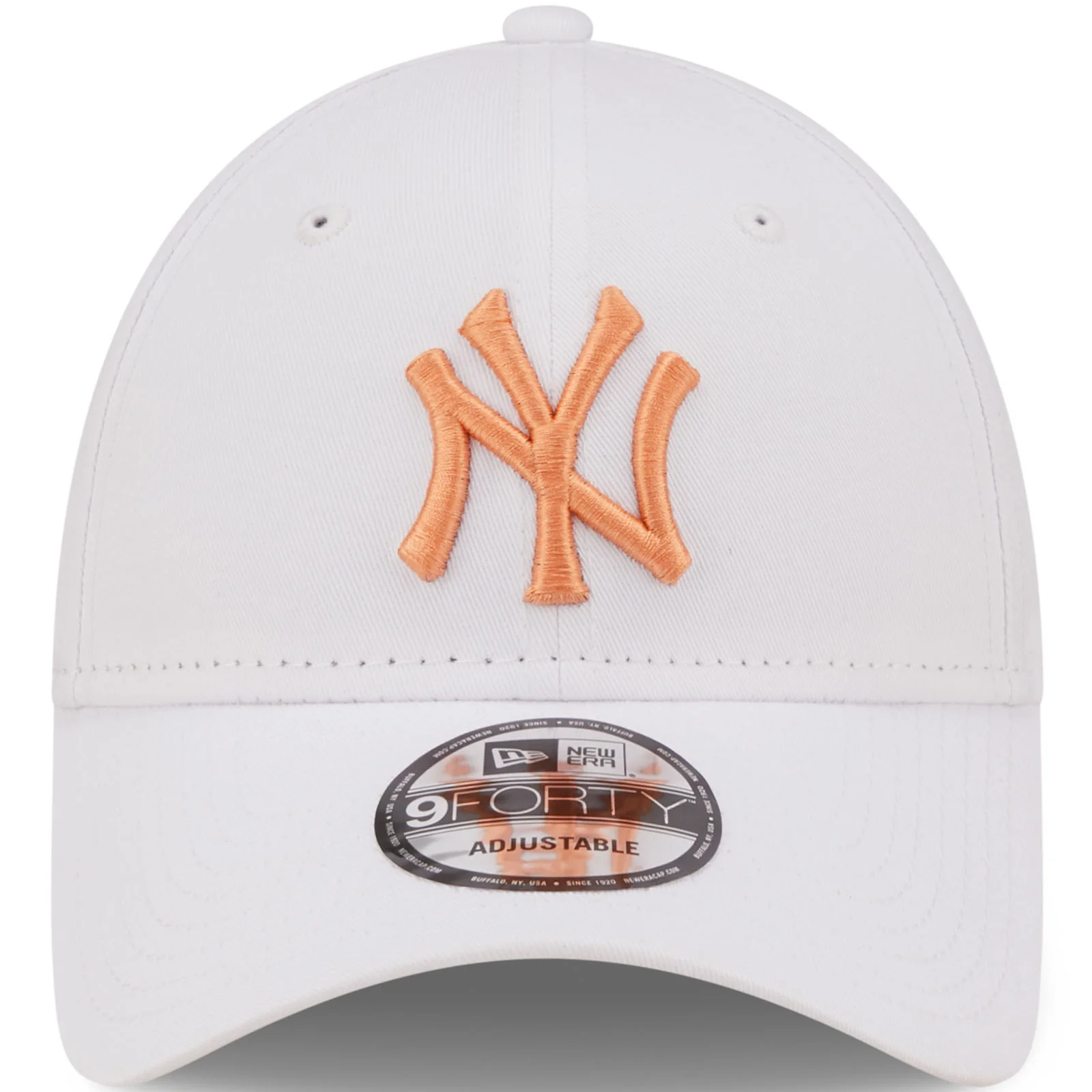 New Era New York Yankees League Essential 9FORTY Cap - White - Image 4