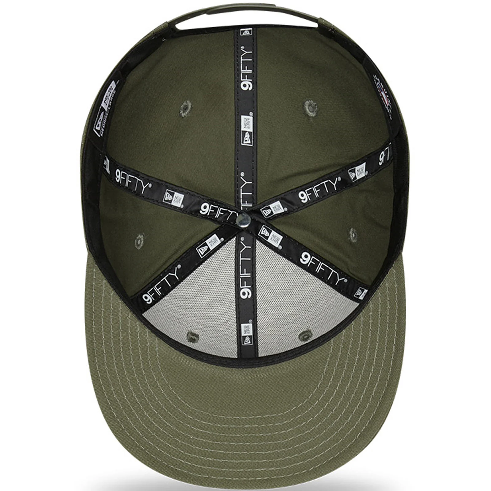 New Era New York Yankees MLB 9FIFTY League Essential Baseball Cap - Green - Image 5