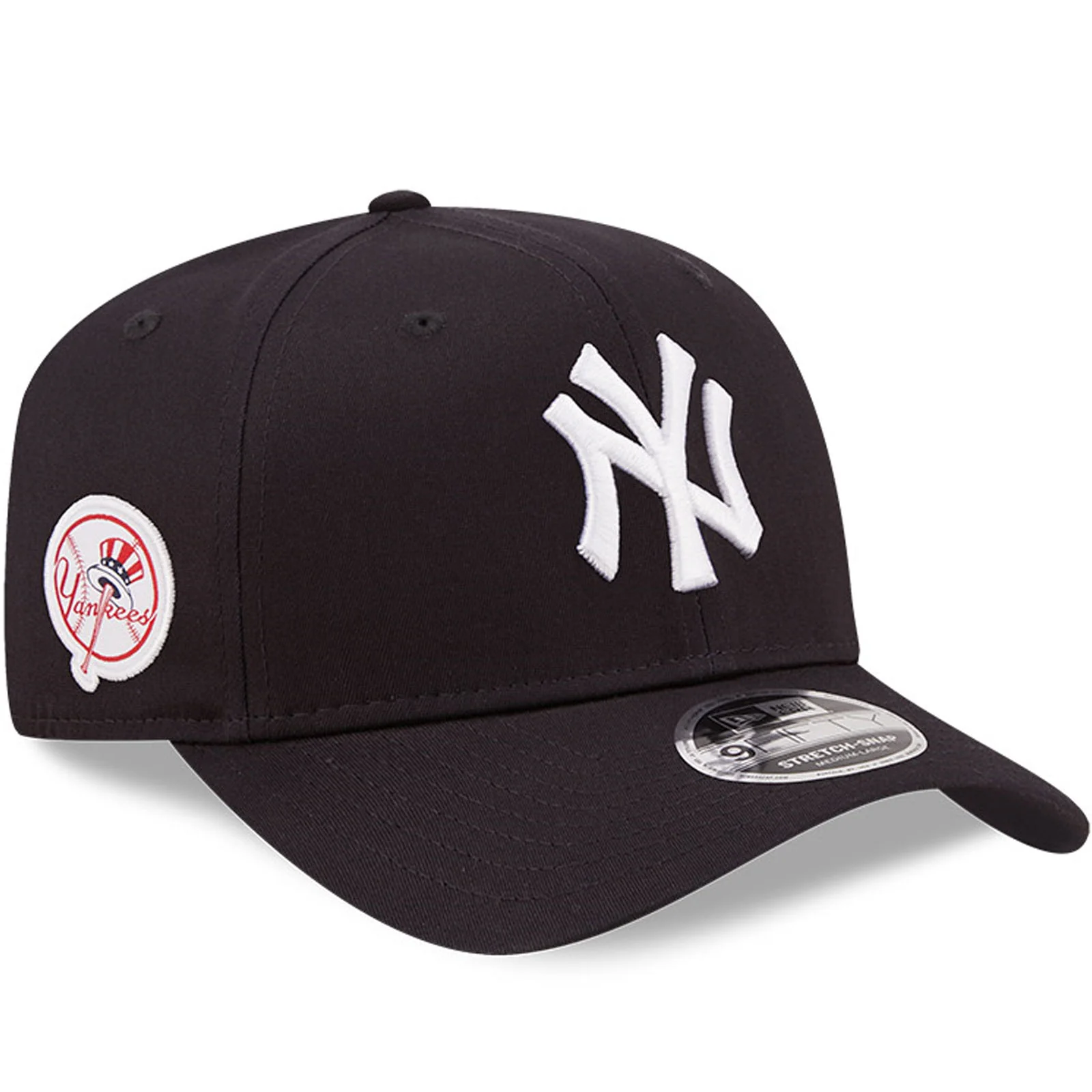 New Era New York Yankees MLB 9FIFTY Stretch-Snap Baseball Cap - Navy - Image 3