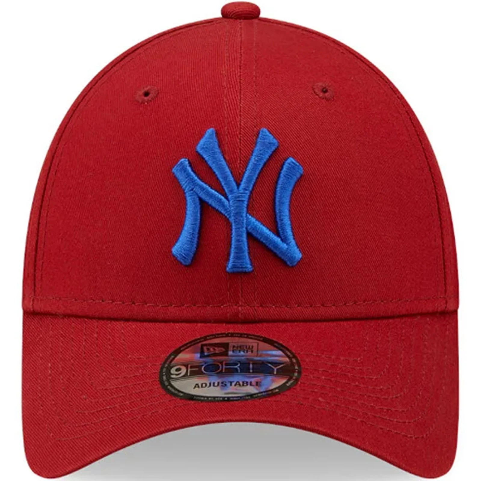 New Era New York Yankees MLB 9FORTY Baseball Cap - Red - Image 4