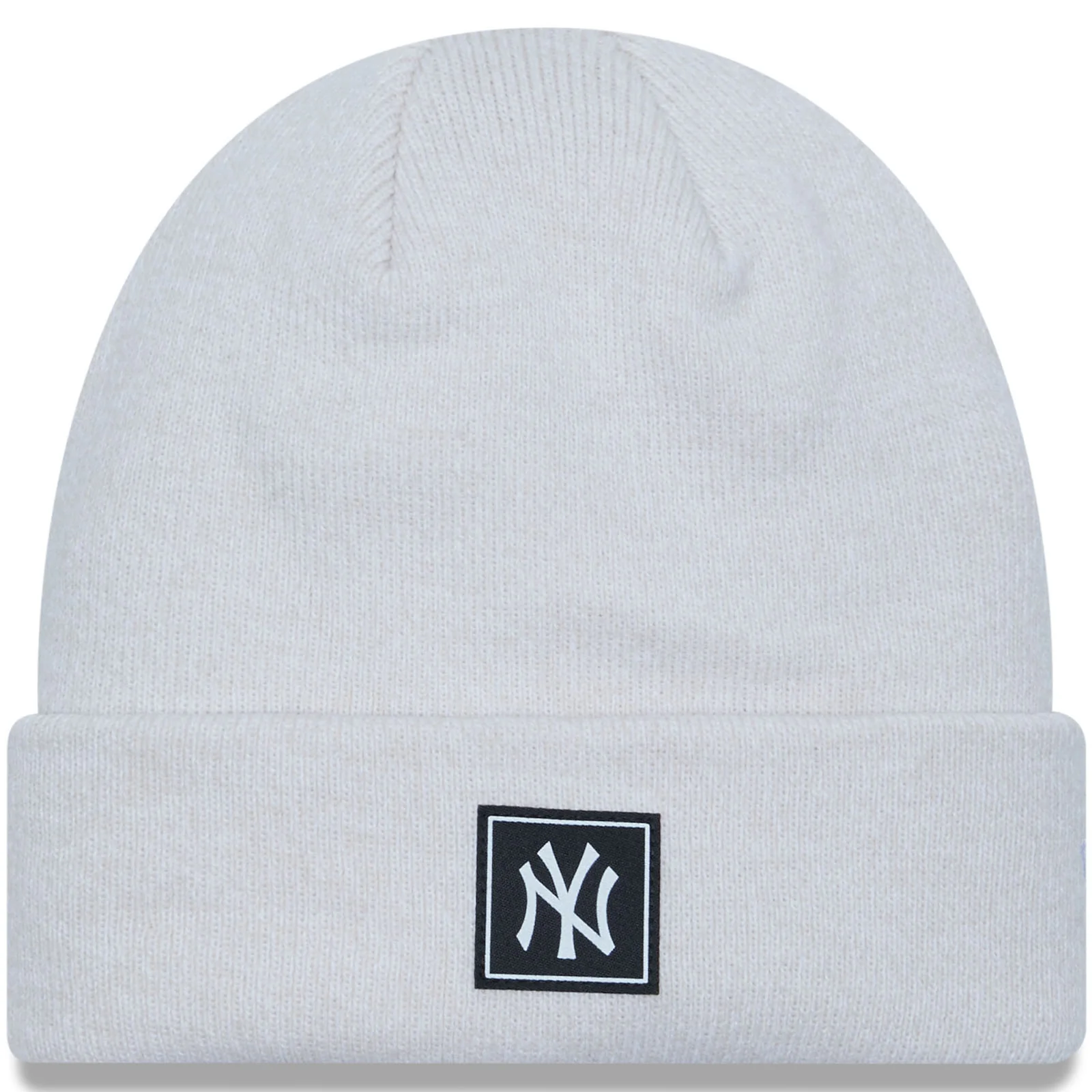 New Era New York Yankees MLB Team Cuff Beanie Hat - Stone