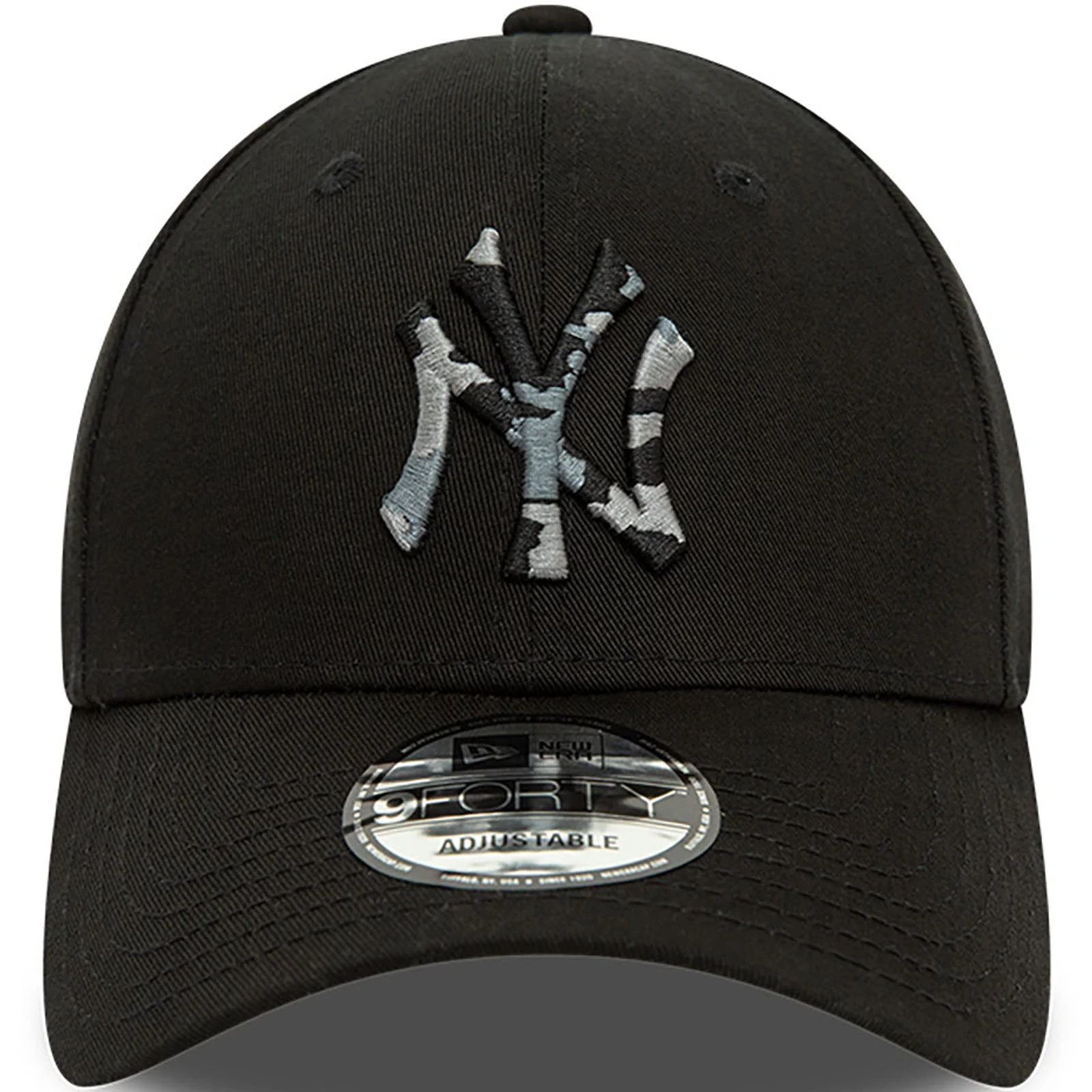 New Era New York Yankees Seasonal Infill 9FORTY Cap - Black - Image 4