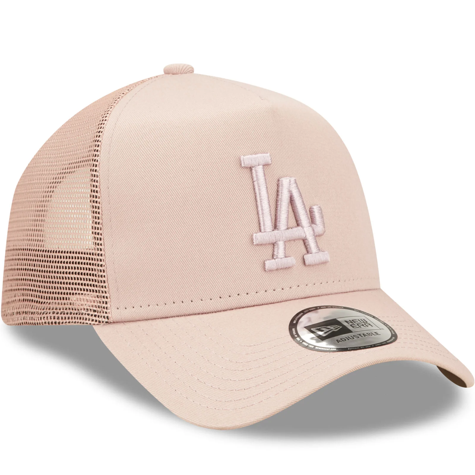 New Era New York Yankees Tonal Mesh 9FORTY Trucker Cap - Pink - Image 3