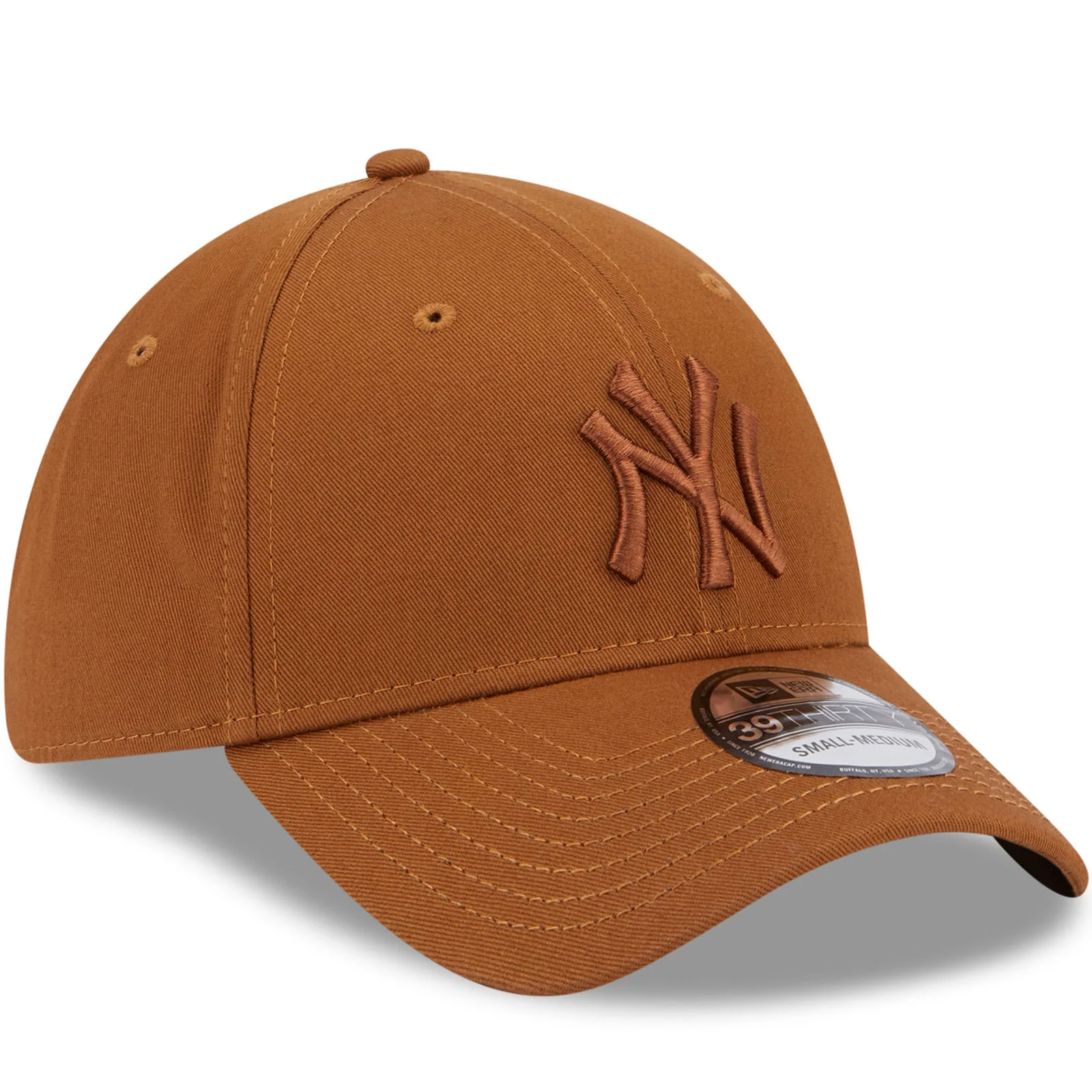 New Era NY Yankees League Essentials 39THIRTY Stretch Fit Cap - Tawny - Image 3