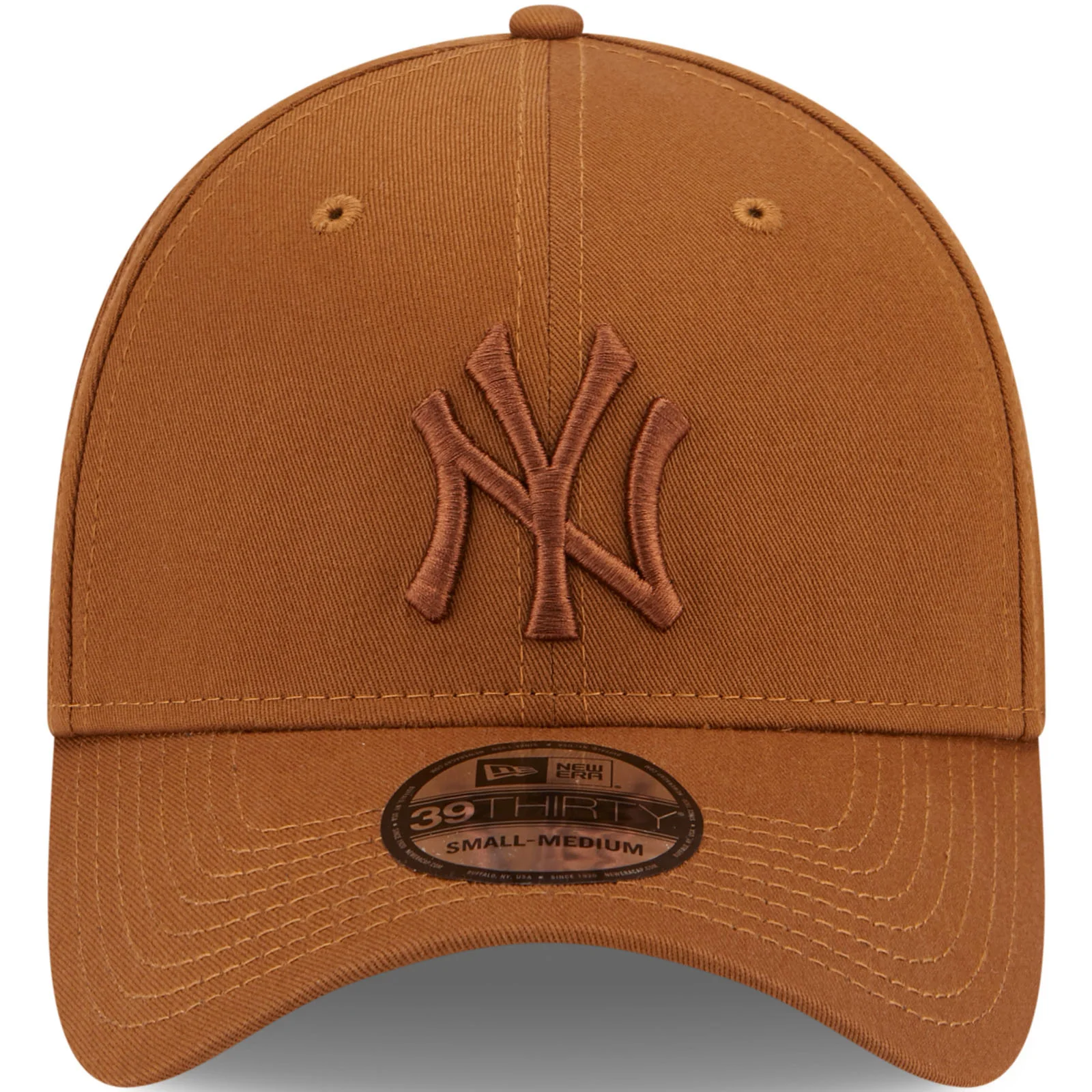 New Era NY Yankees League Essentials 39THIRTY Stretch Fit Cap - Tawny - Image 4