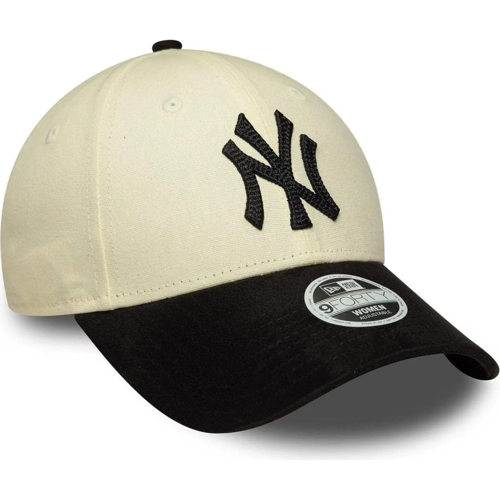 New Era Womens 9FORTY New York Yankees Baseball Cap - Light Beige - One Size - Image 3