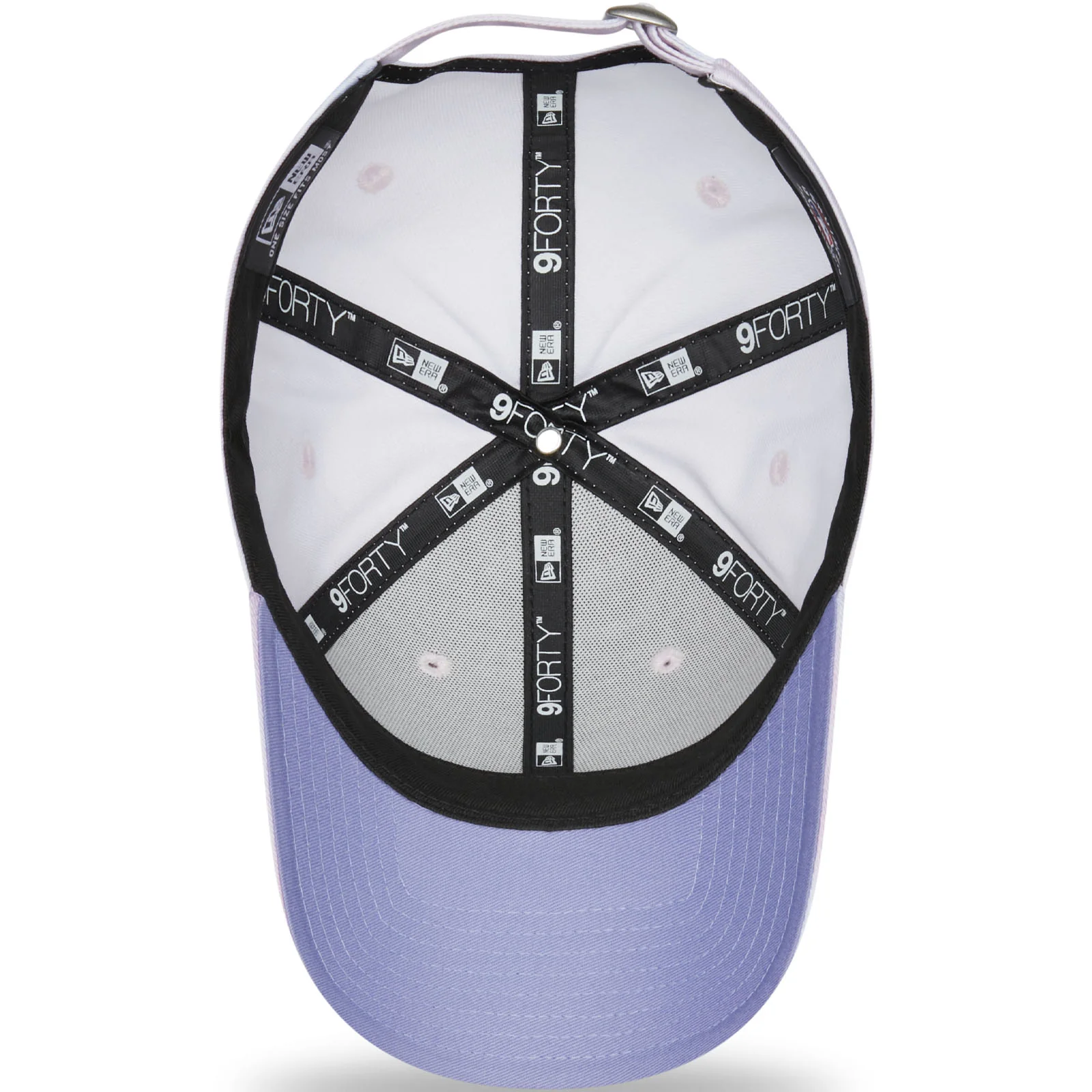 New Era Womens 9FORTY New York Yankees MLB Baseball Cap - Purple - Image 5